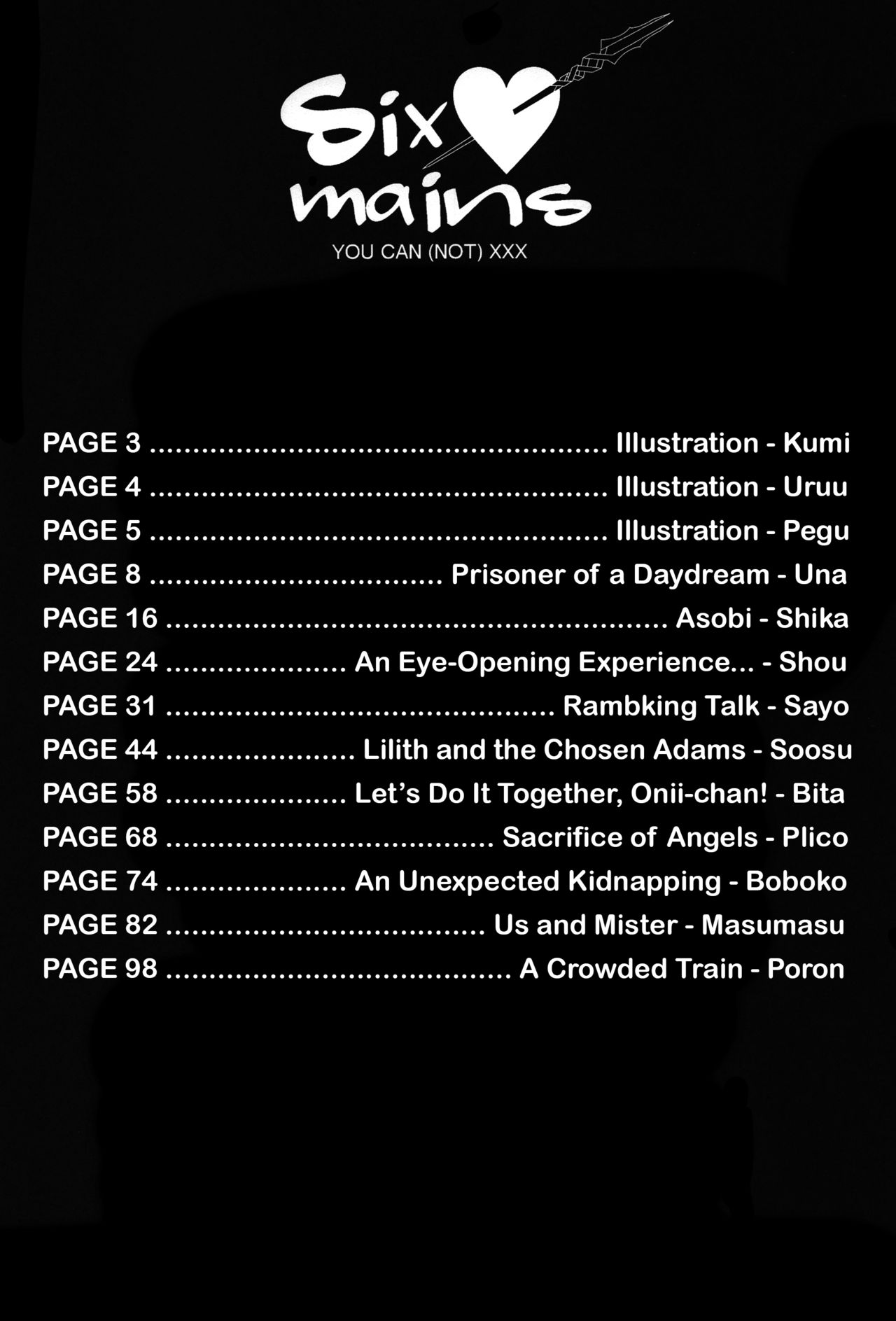 Six mains: You Can  XXX page 7 full