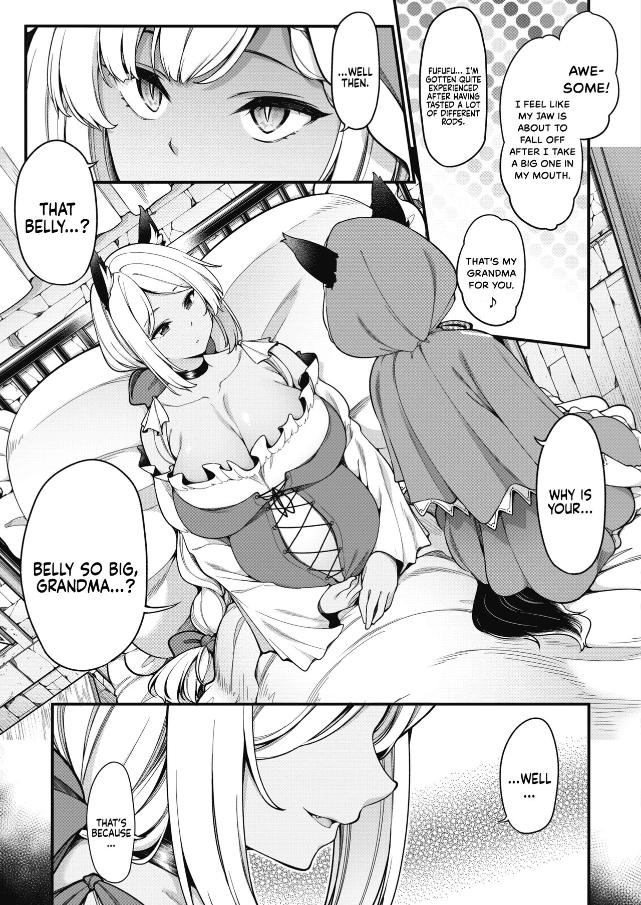 Akazukin no Yariman Obaa-chan | Little Red Riding Hood’s Slut Grandma page 7 full