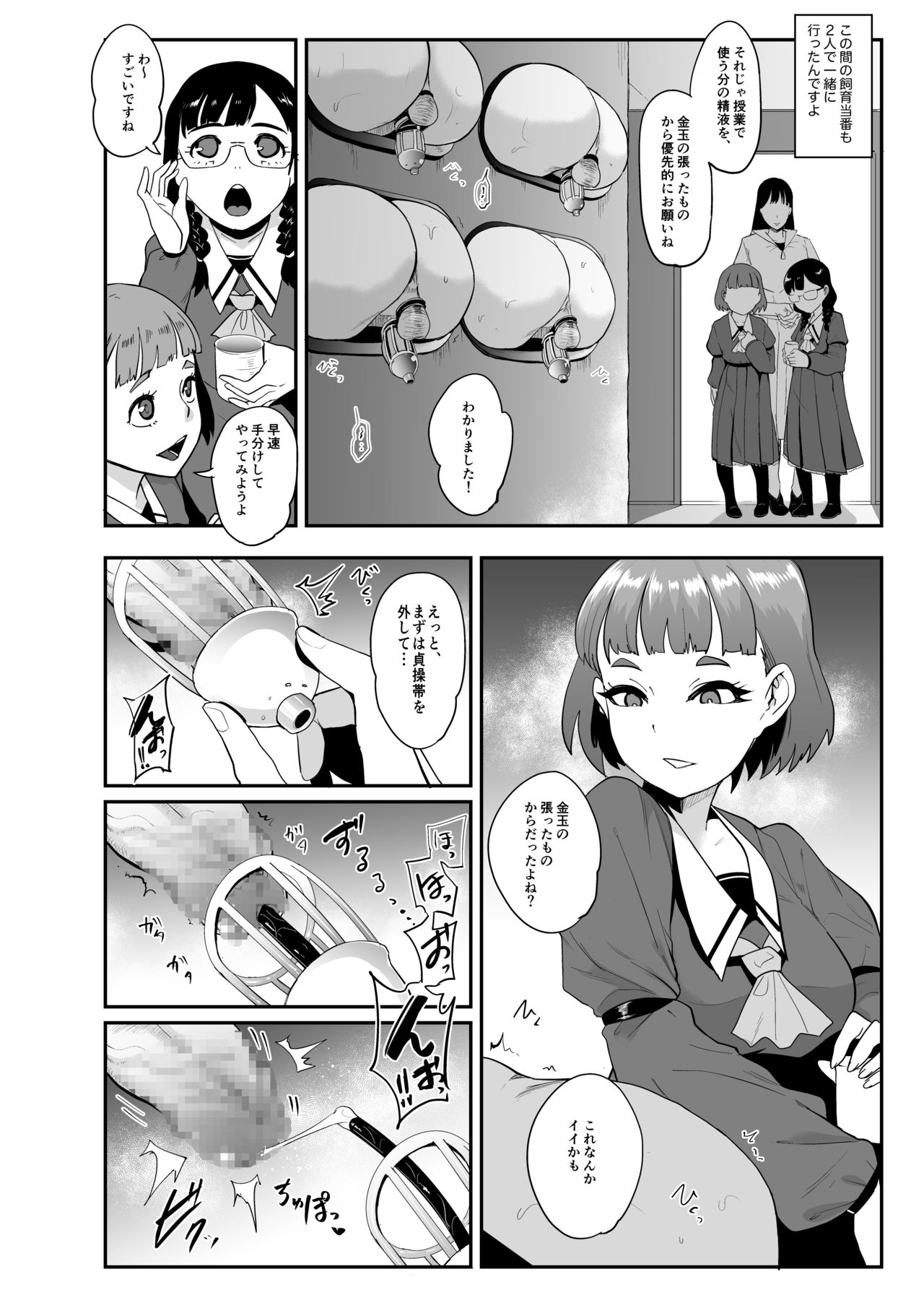 S Gakuen ~Ojou-sama-tachi no Maso Otoko Choukyou~ page 9 full