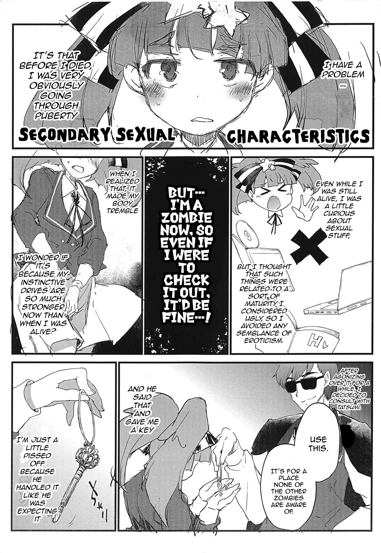 Zombie no Karada wa Honnou ga Tsuyoku Demasu | A Zombie's Body has Strong Instincts page 2 full