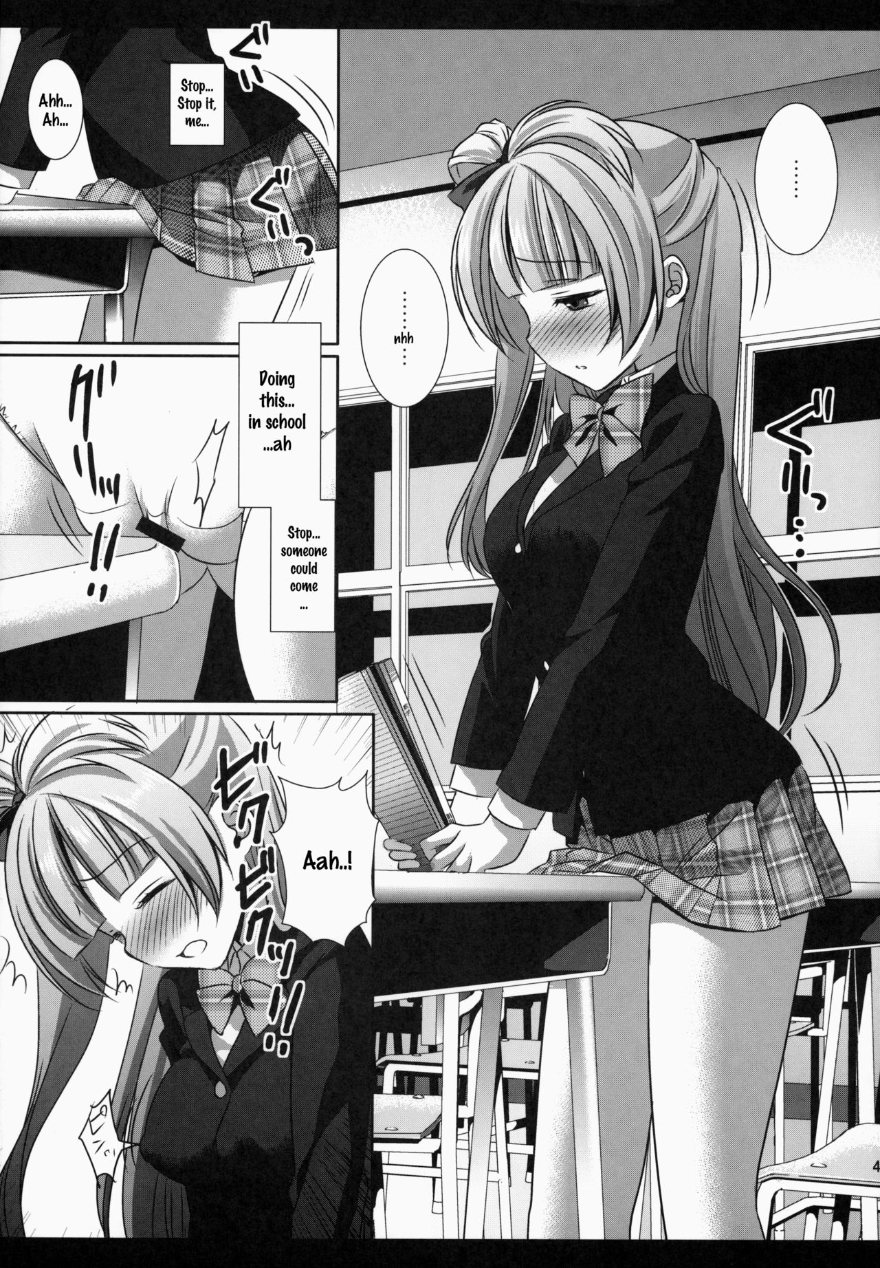 Love Live! Kotori-chan no KadoOna | Kotori-chan's Desk Edge Masturbation page 5 full