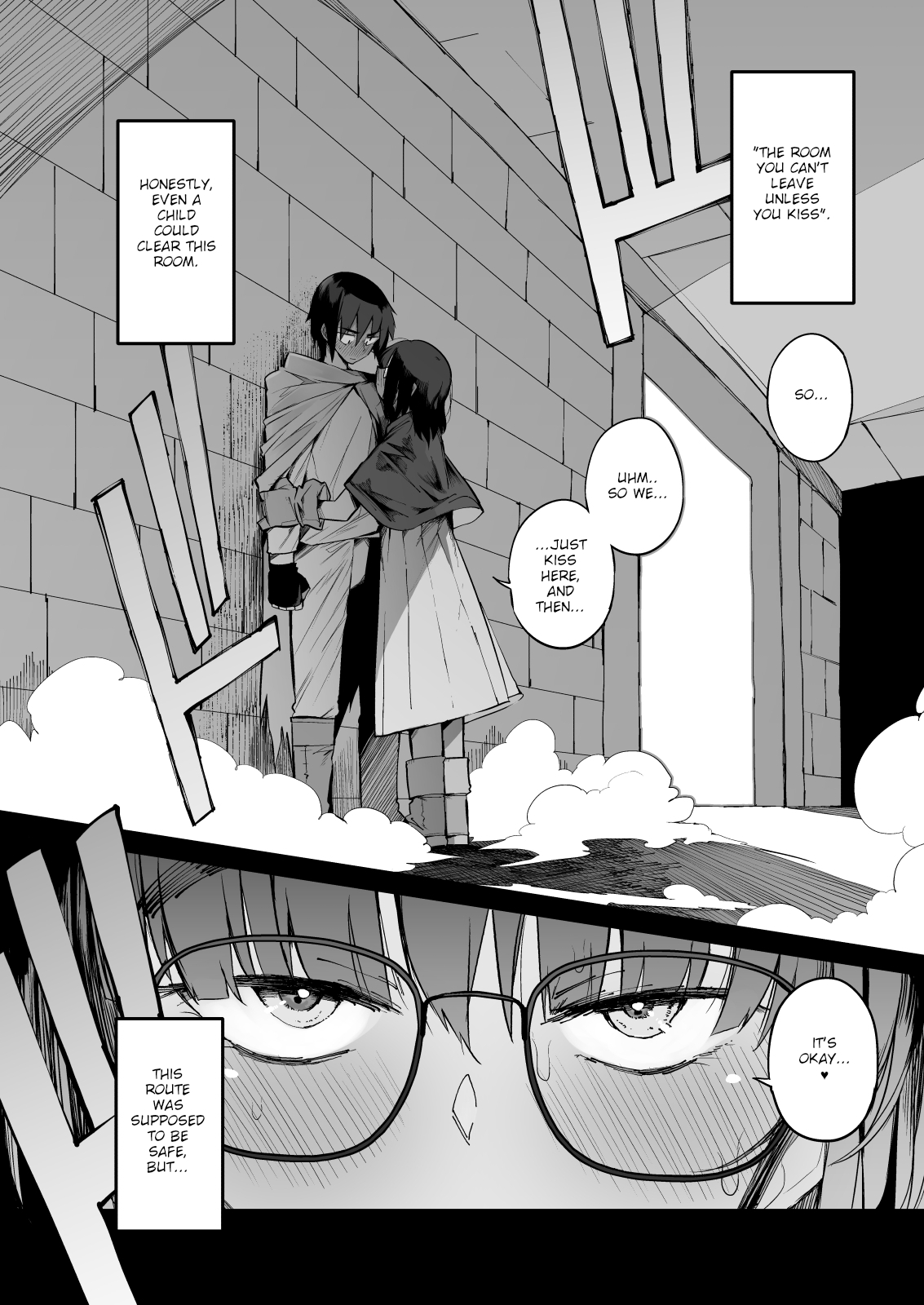 Sakusei Dungeon Kouryaku ni Mukanai Jimiko no S-kyuu Dosukebe Status | Escaping a semen squeezing dungeon with a modest girl who I really didn't expect to have S-rank slut stats page 7 full