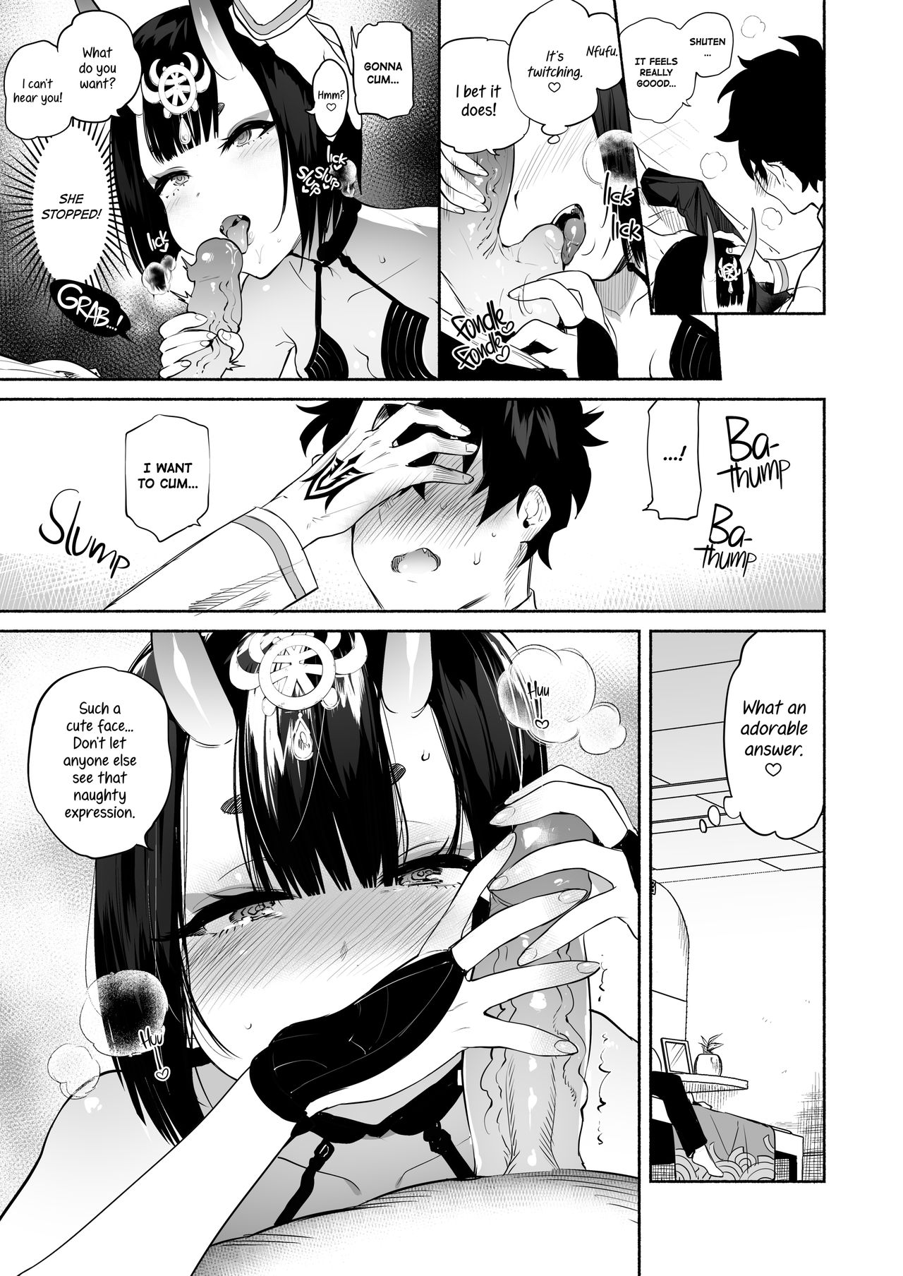 Shuten Douji ga Nuitekureru Hon | A Book About Getting Milked Dry by Shuten Douji page 10 full