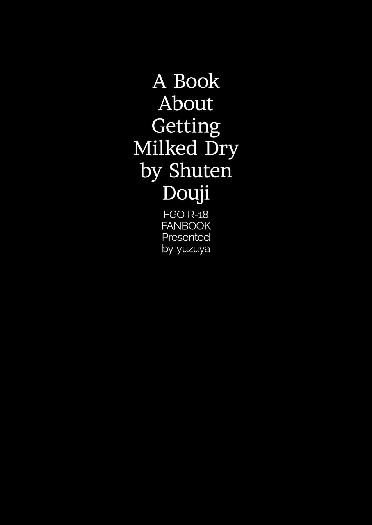 Shuten Douji ga Nuitekureru Hon | A Book About Getting Milked Dry by Shuten Douji page 3 full