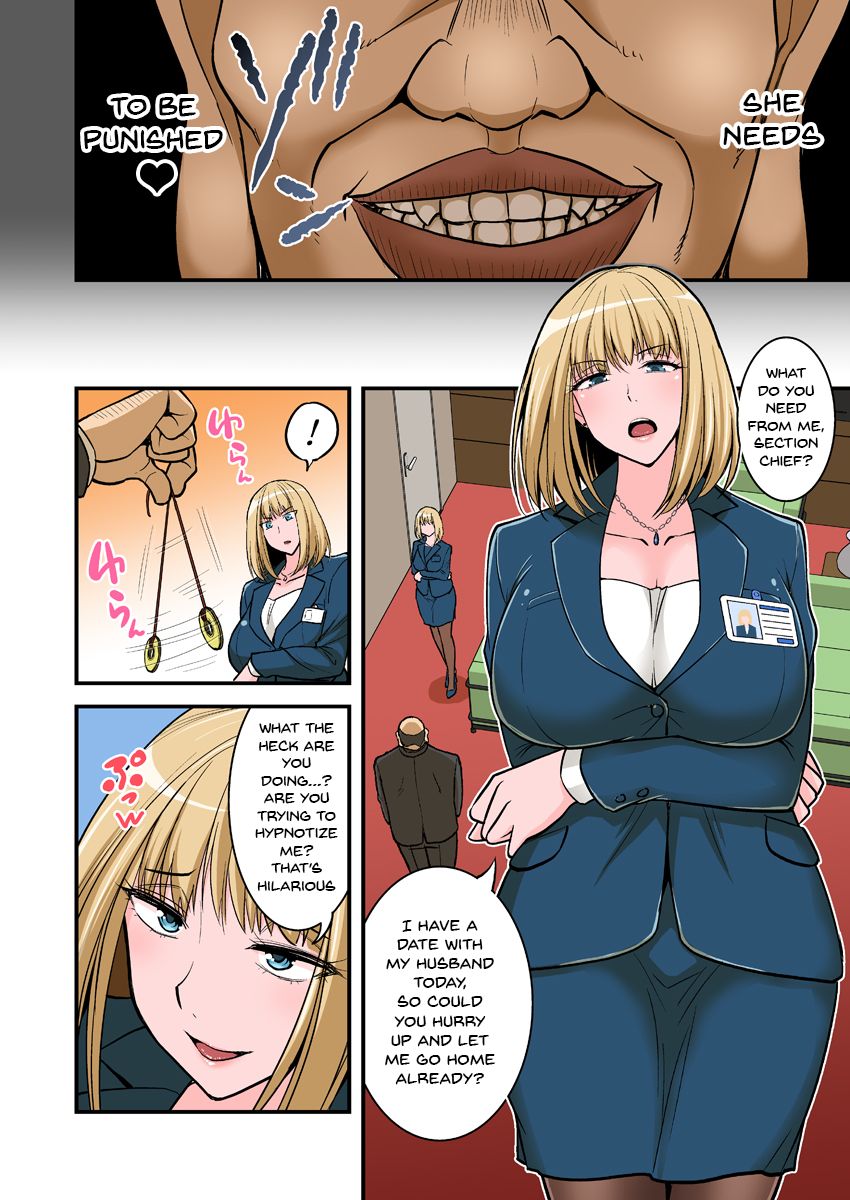 Saimin Namaiki Hitozuma OL-san... | A Hypnotized Cheeky Married Office Lady page 9 full