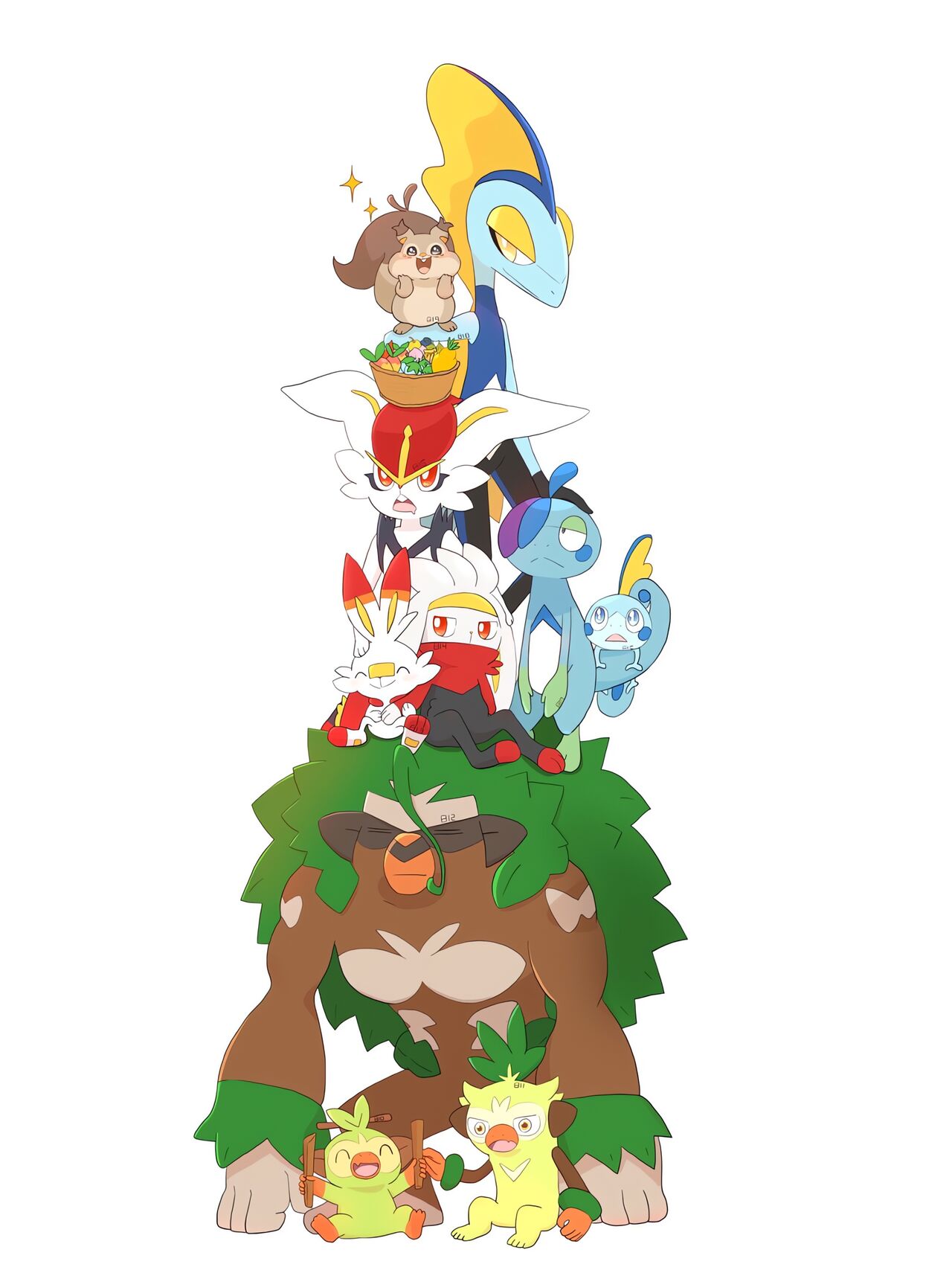 ポケモン小ネタまとめ|宝可梦的故事 前传+第1~6章（呜鸟木个人汉化组） page 1 full