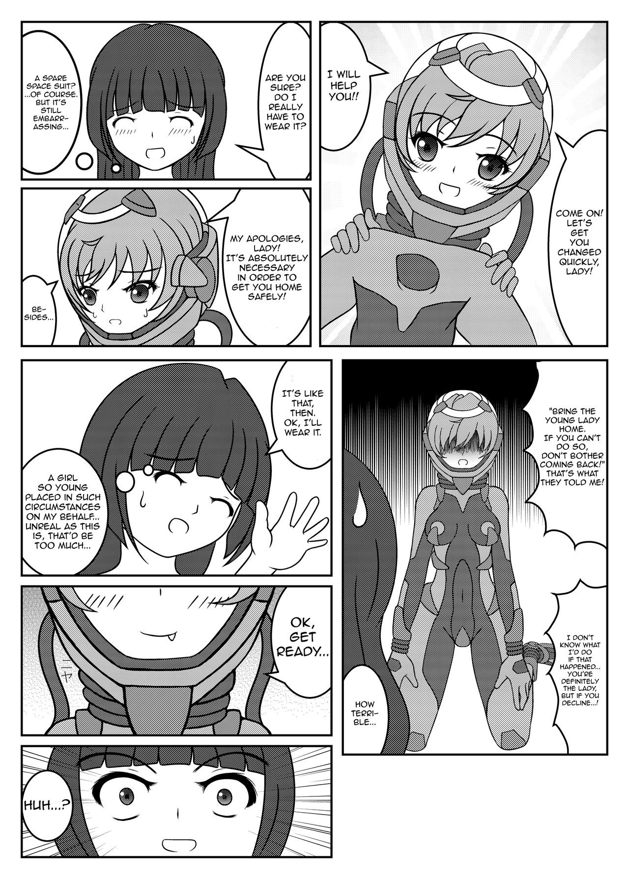 Ojou-sama! Hoshi e Kaerimashou!! | Lady! Let's Go Back to the Stars! page 5 full