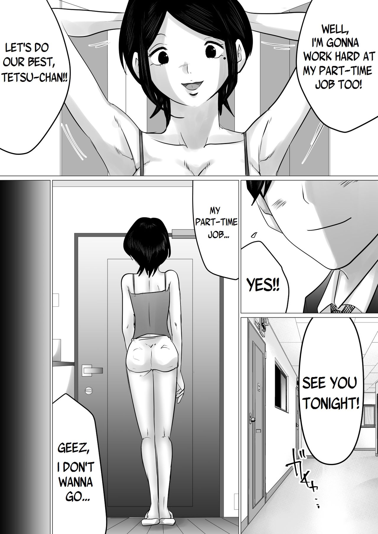 Menkui Kouman Tsuma ga Partsaki no Kimobuta Joushi ni Otosareta Keii | An Arrogant Wife Who Hates Ugliness Falls For Her Ugly Boss page 5 full