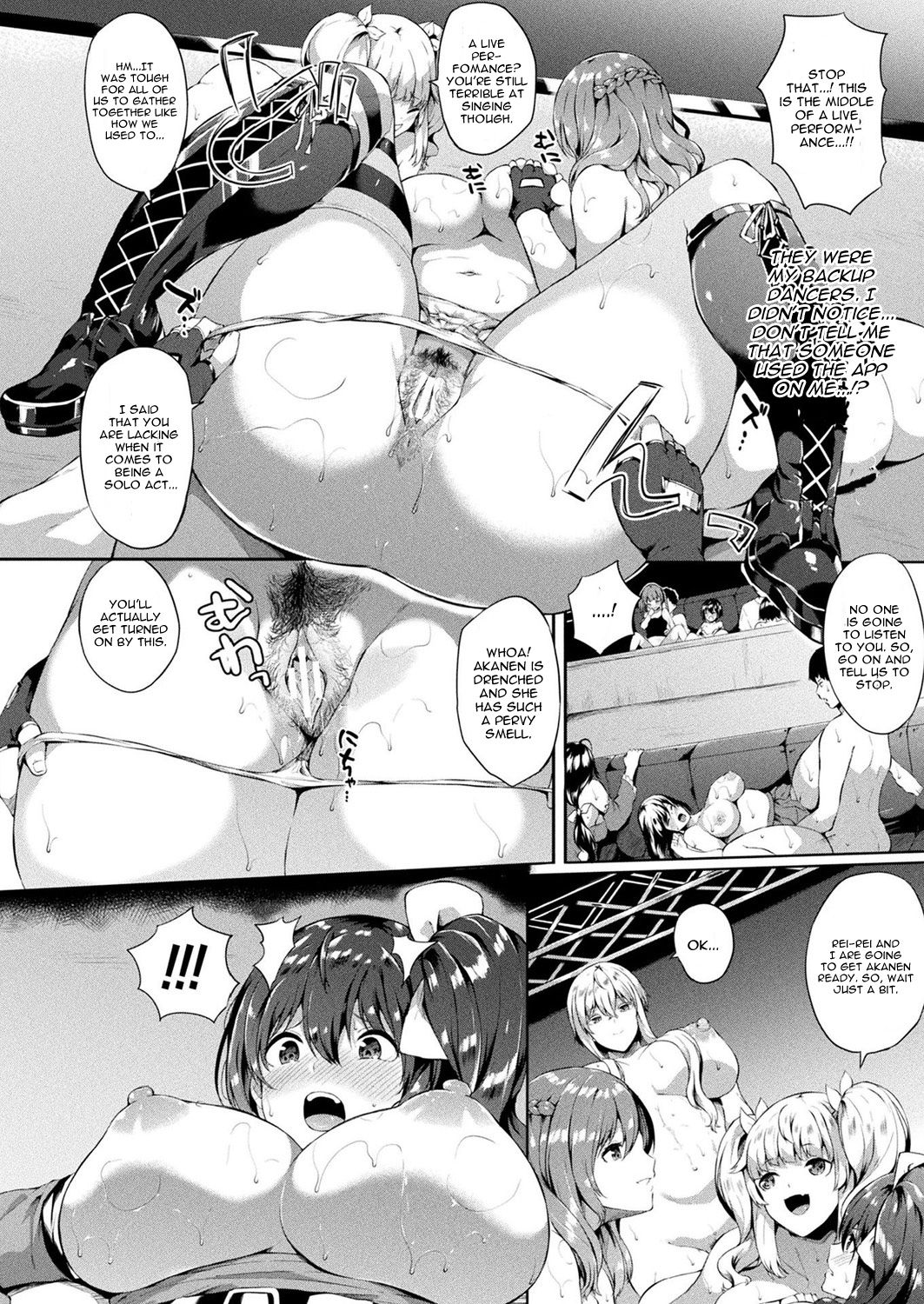 Saimin Idol ~Happy Clover ga Chiriochiru made~ Ch. 7 page 8 full
