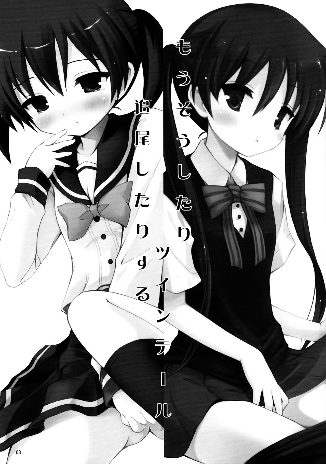 Mousou Shitari Tsuibi Shitari Suru Twintail page 3 full