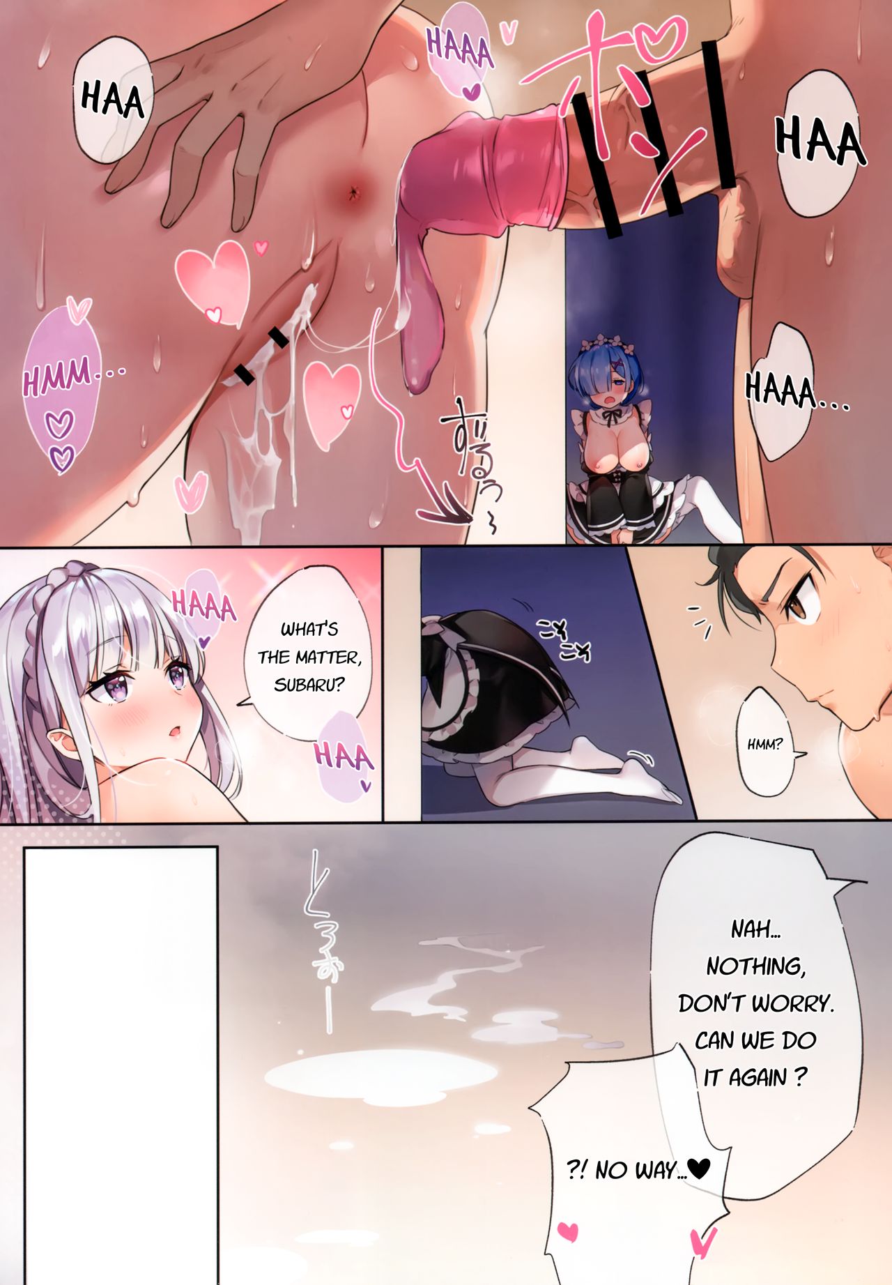 Rem wa Kyou Zettai Yaritai! | Rem definitely wants to do it today! page 5 full