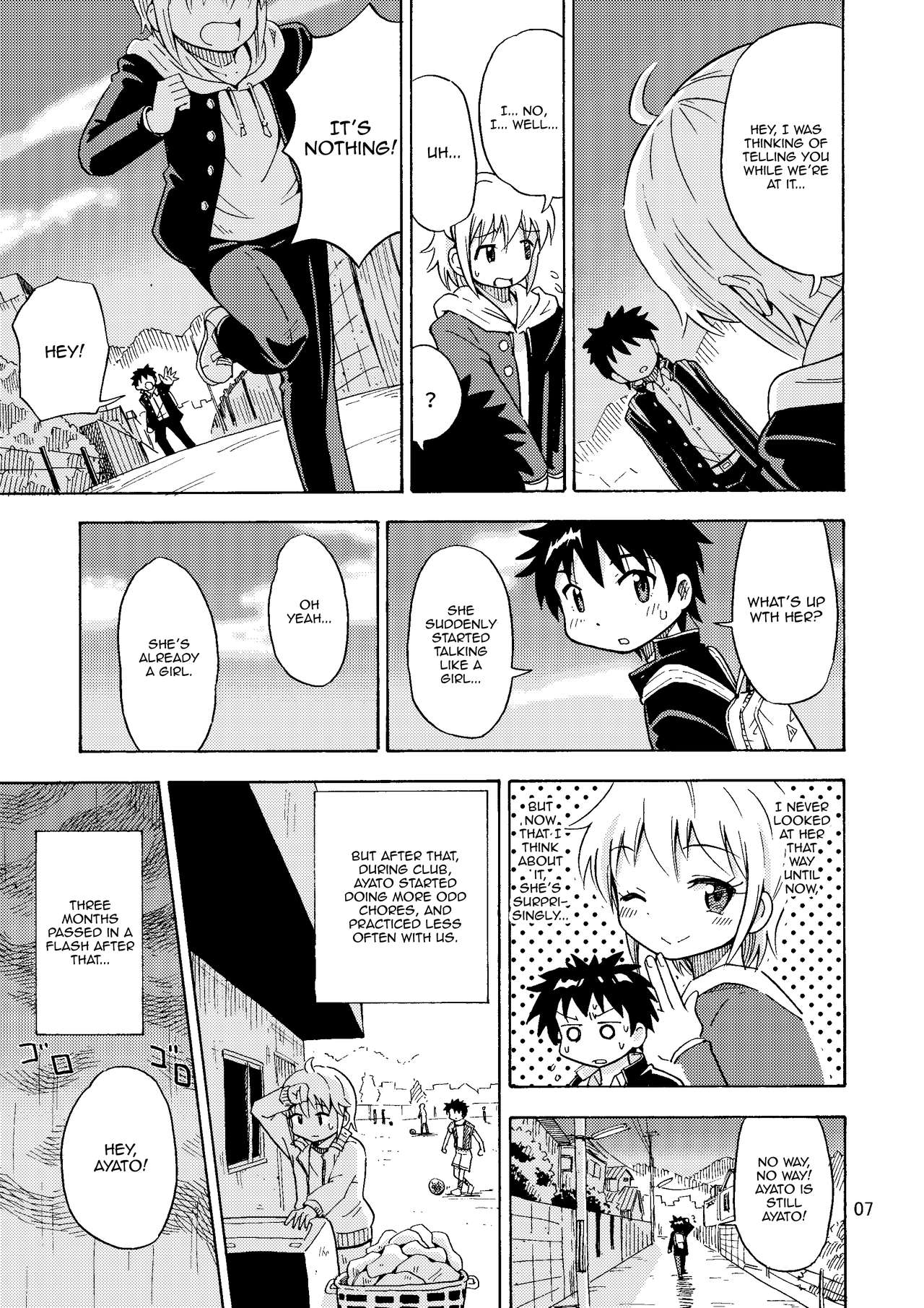 Shinyuu ga Onnanoko ni Narimashita | My Best Friend♂ Became a Girl page 8 full
