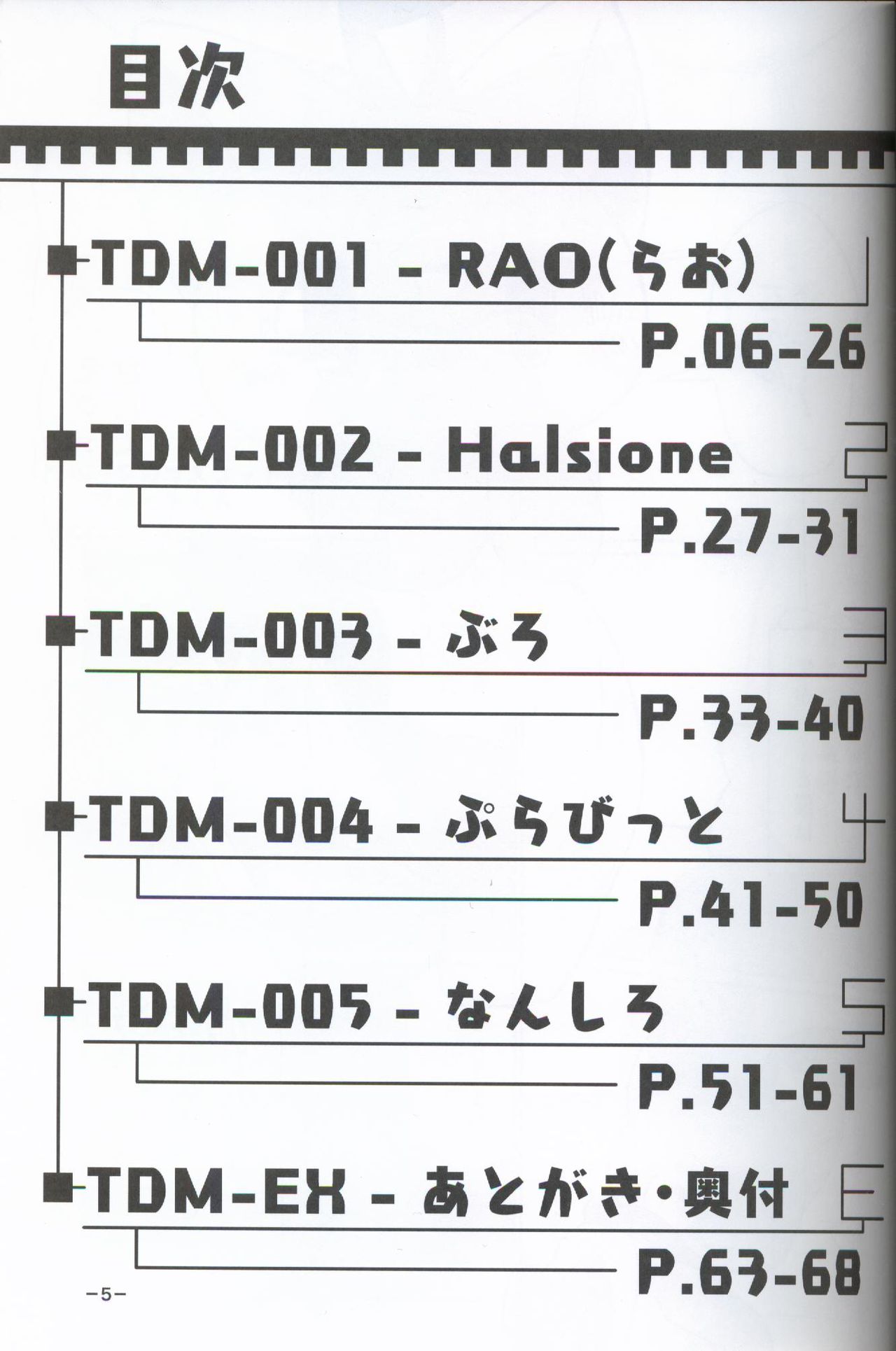 T.D.M. -Teitoshin Deformed Mascot- | 低头身Q版吉祥物 page 5 full