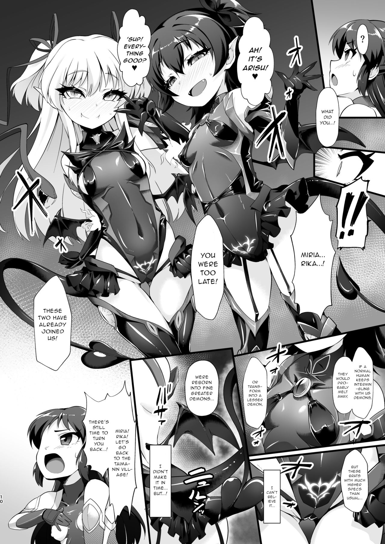 Taimanin Arisu - Tai Manin Loli Idol Shinobi page 10 full