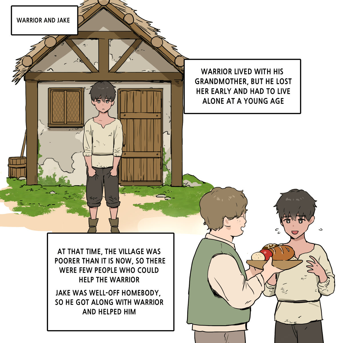 warrior and jake page 1 full