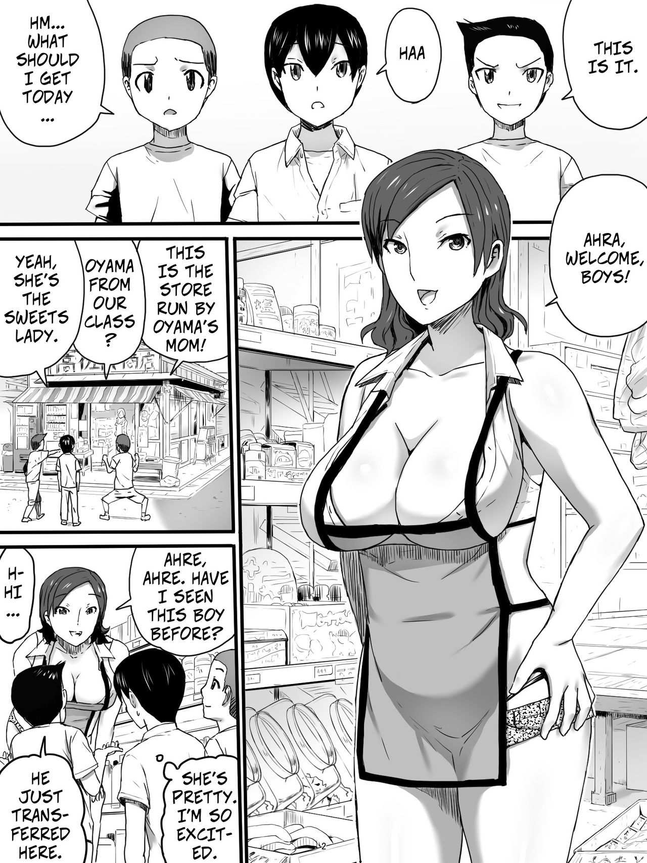 Dagashi-ya no Oba-chan | The Sweets Lady page 3 full