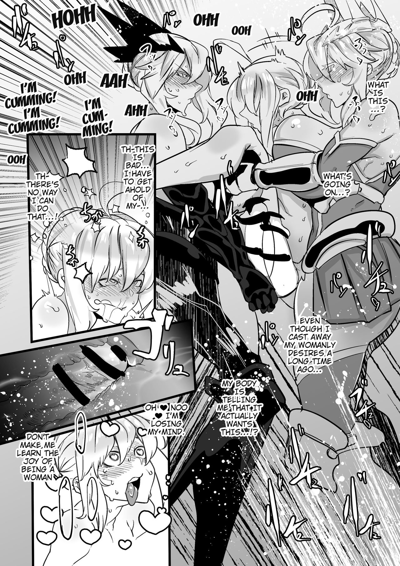 Artoria ga Artoria o Okasu Futanari Les Sex | Futanari Lesbian Sex Where Artoria Fucks Artoria page 7 full