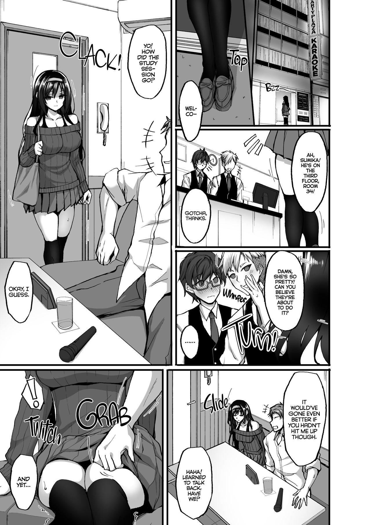Netorare Kouhai Kanojo 3 ~Kairaku o Kasane Musaboru Kokoro to Shitai~ | Netorare Junior Girlfriend 3: A Body and Mind Craving Pleasure page 8 full