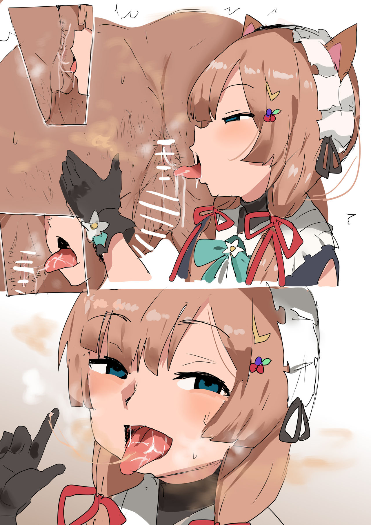 Eli-chan!?!? Chinkasu Souji!? page 8 full