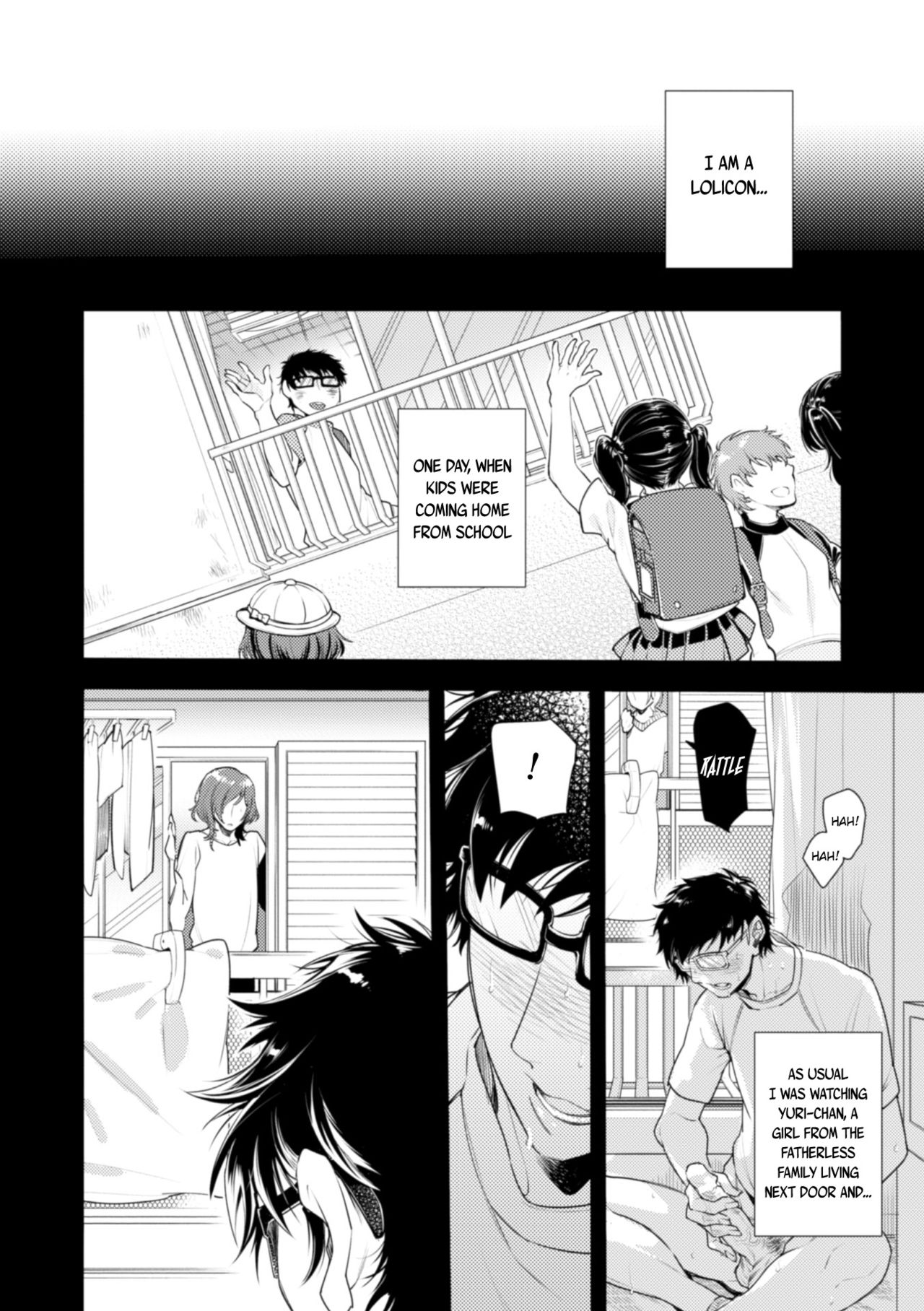 Lolicon Doutei Ero Mangaka-kun, Kinjo no Jojifuku Kita Yabai Mesu Onii-san ni Semarareru page 5 full