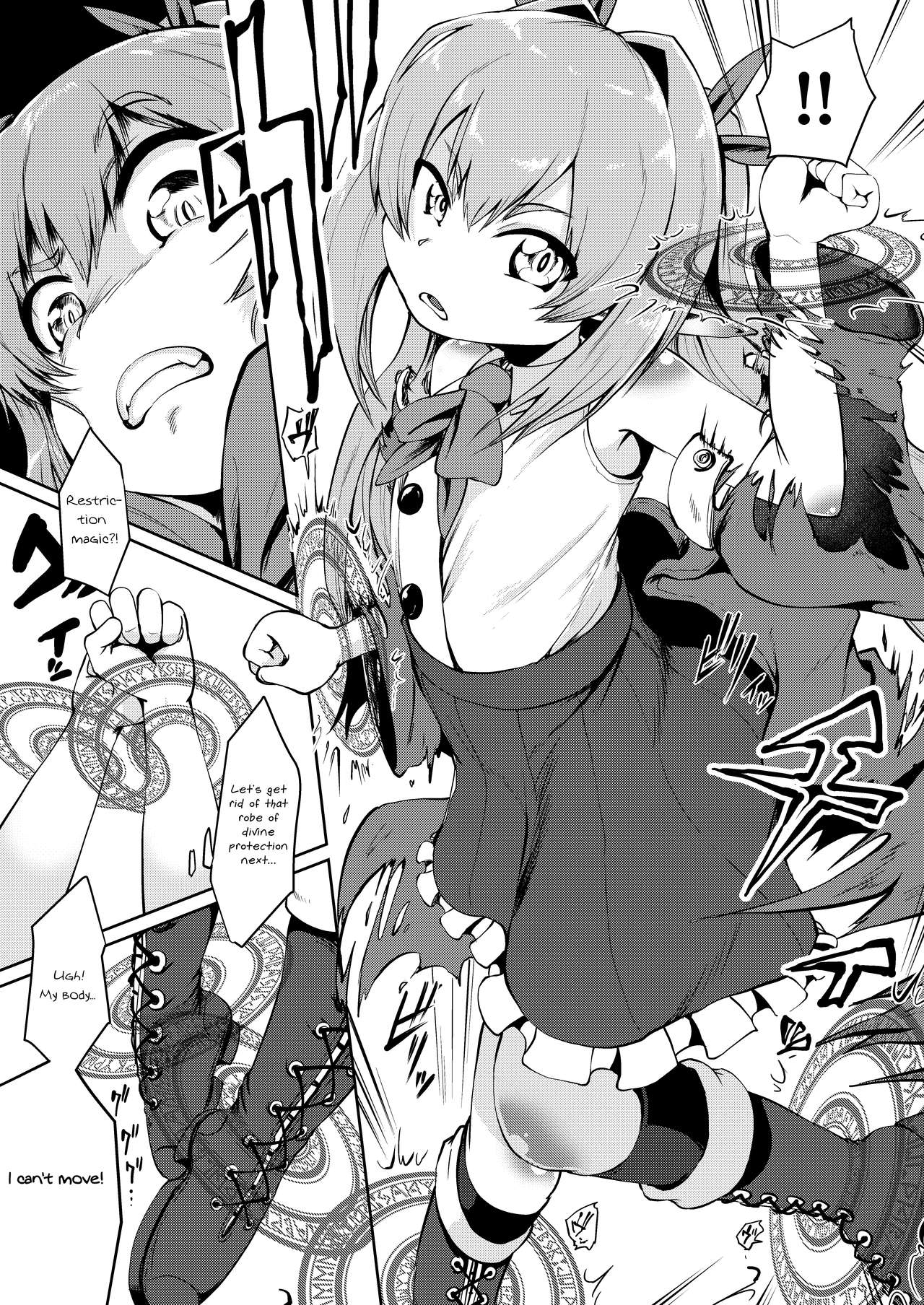Mesugaki Elf Mahou Choukyou | Breaking a Bratty Elf with Magic page 7 full