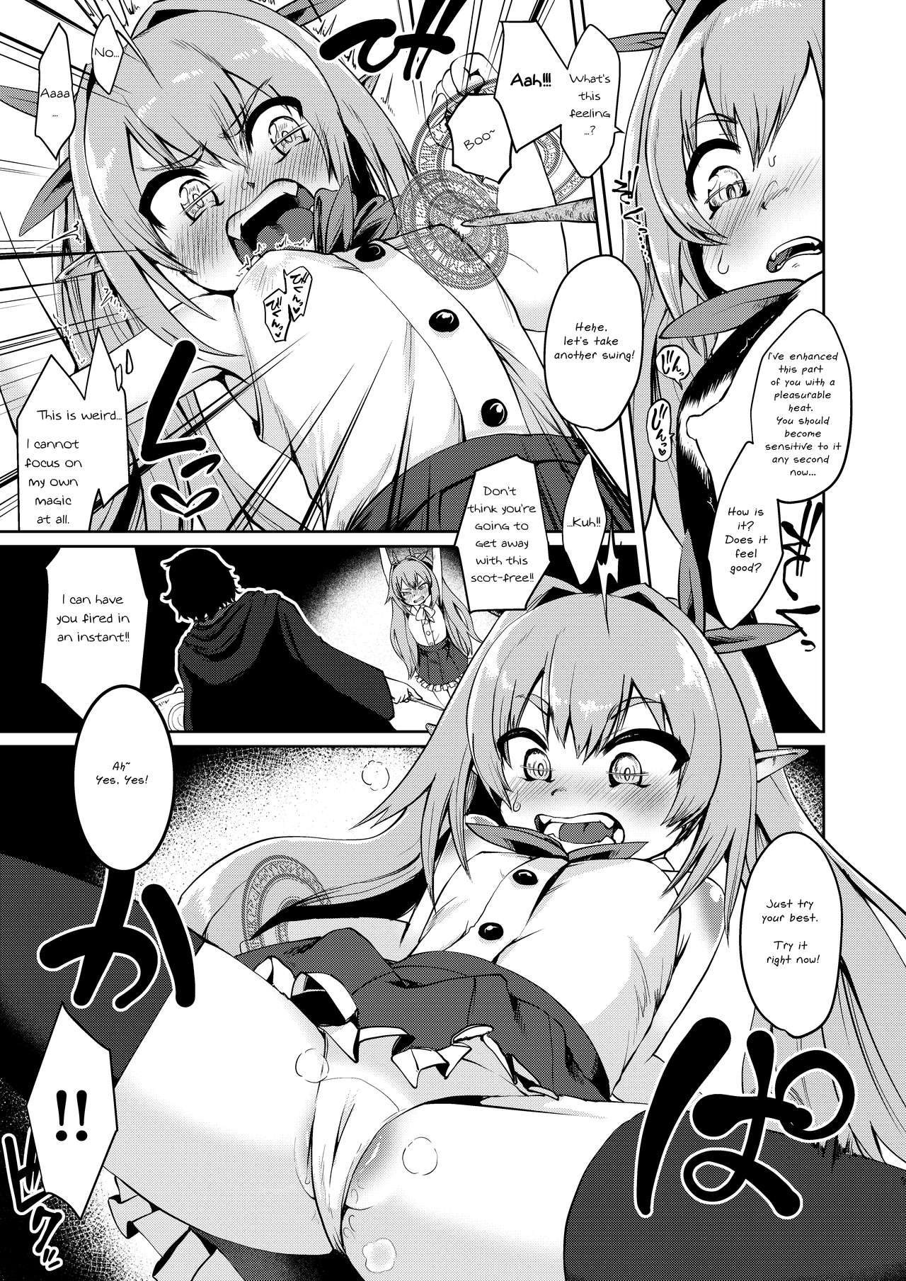 Mesugaki Elf Mahou Choukyou | Breaking a Bratty Elf with Magic page 9 full