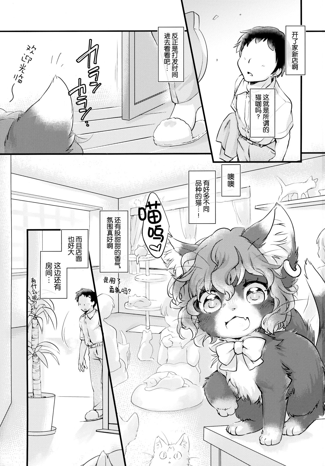 Mof-Pako! Cat Cafe page 3 full