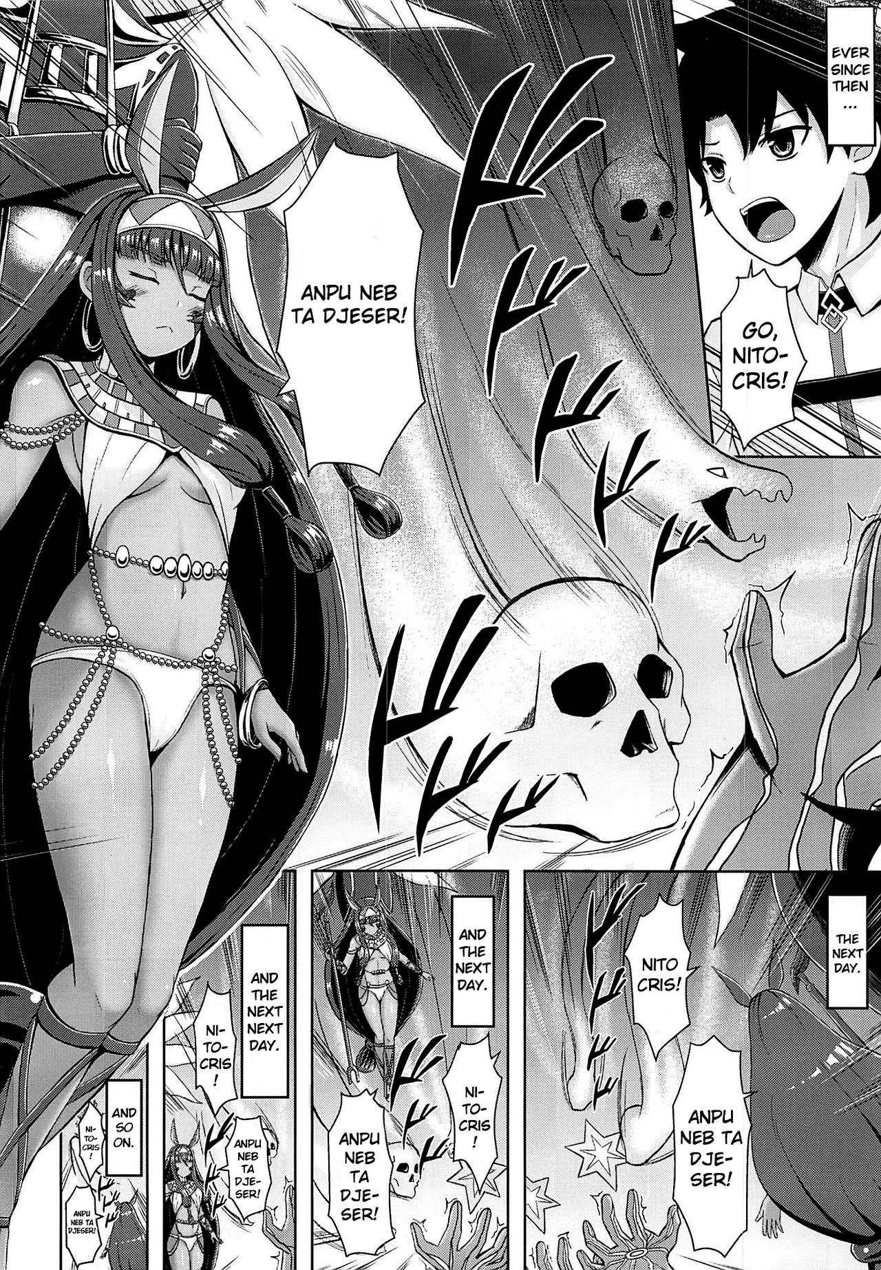 Nitocris wa Iyasaretai | Nitocris Wants To Relax page 5 full