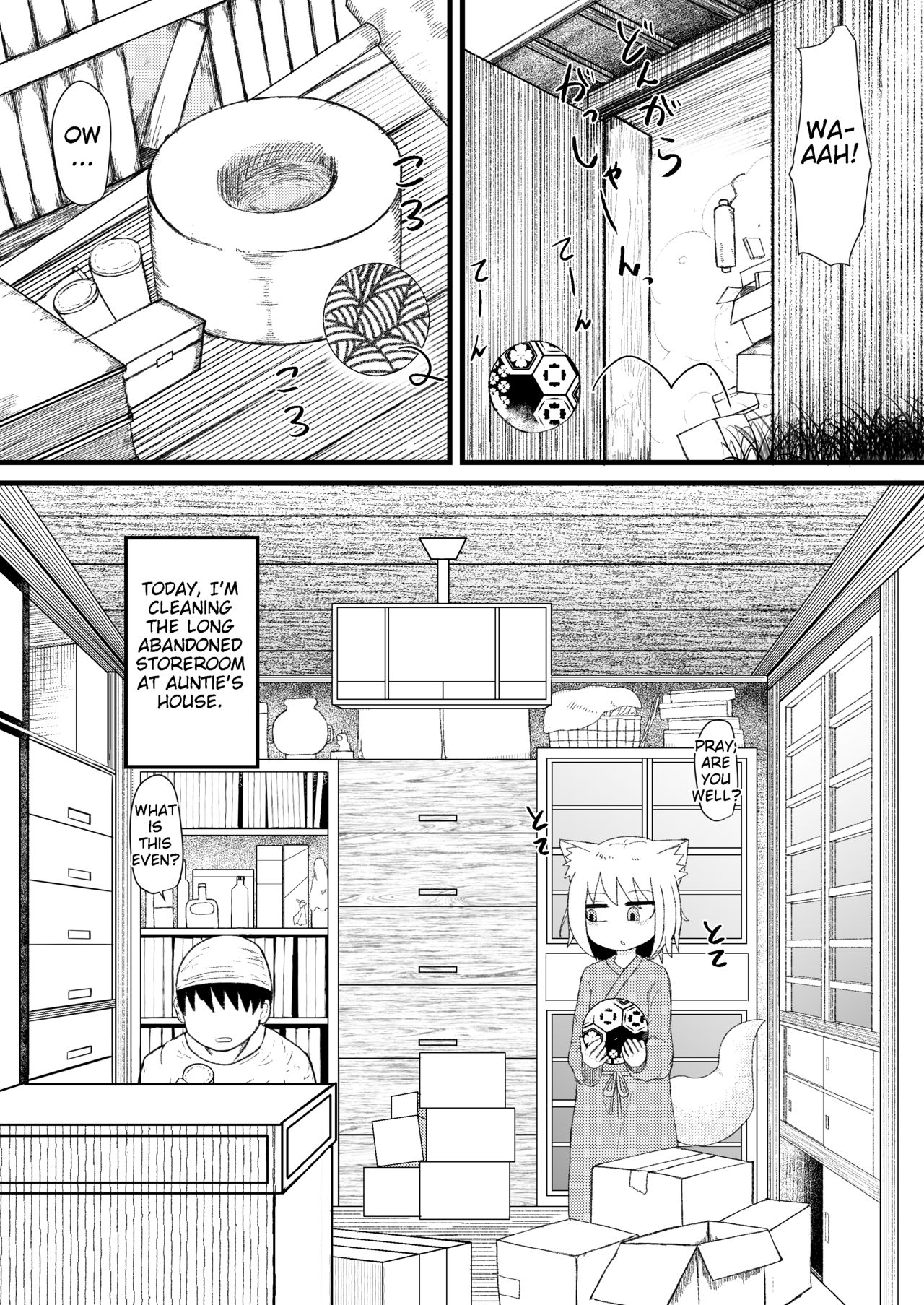 Loli Baba Okaa-san wa Oshi ni Yowai 3 page 2 full