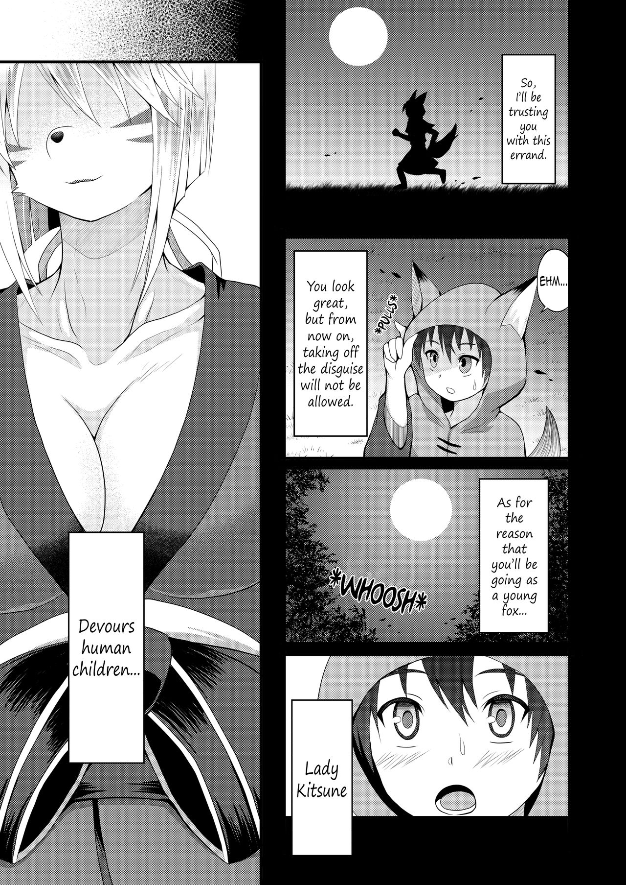 Youko Onee-sama no Inari Milk | Shemale Inari's Fox Milk page 2 full