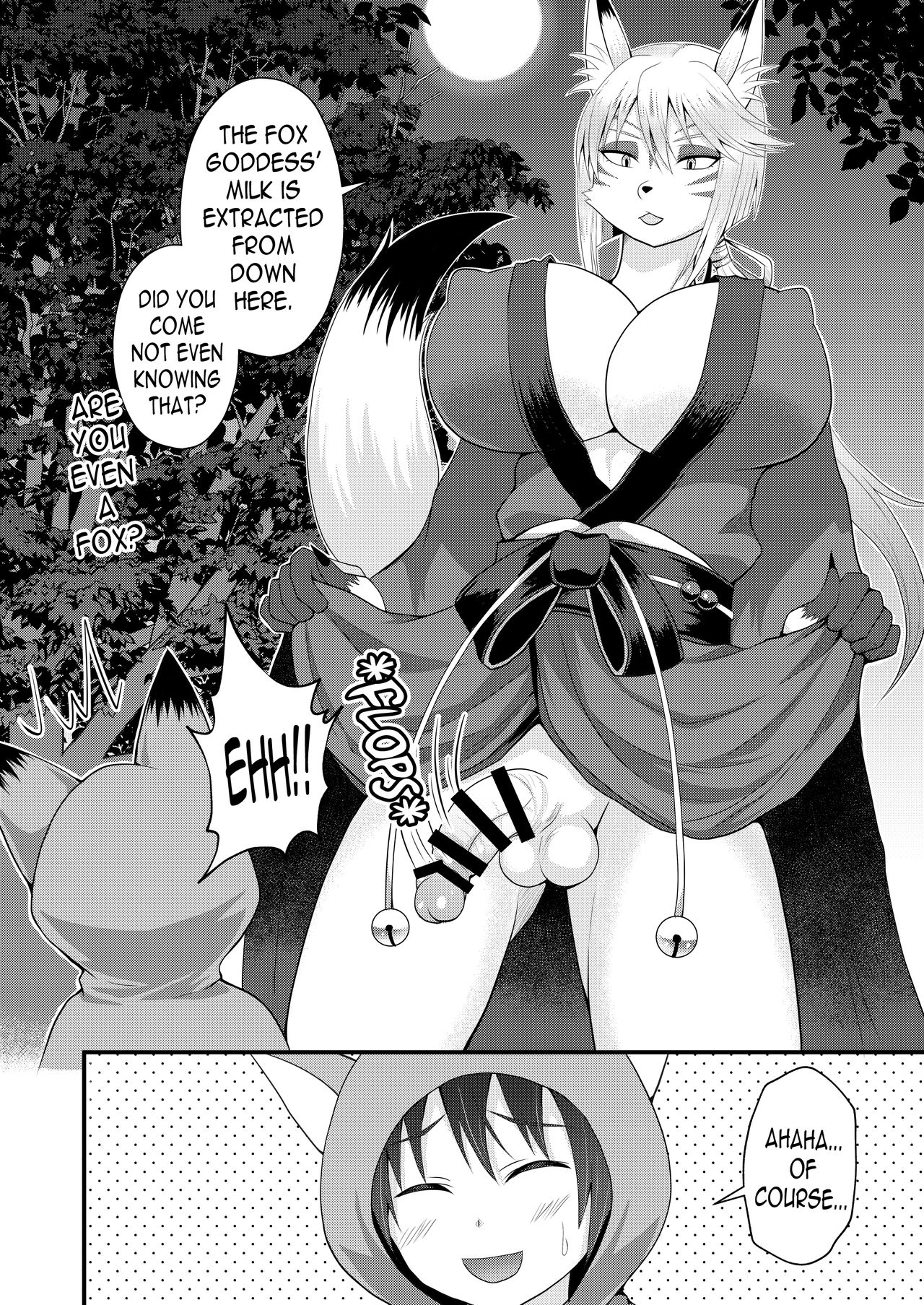 Youko Onee-sama no Inari Milk | Shemale Inari's Fox Milk page 7 full