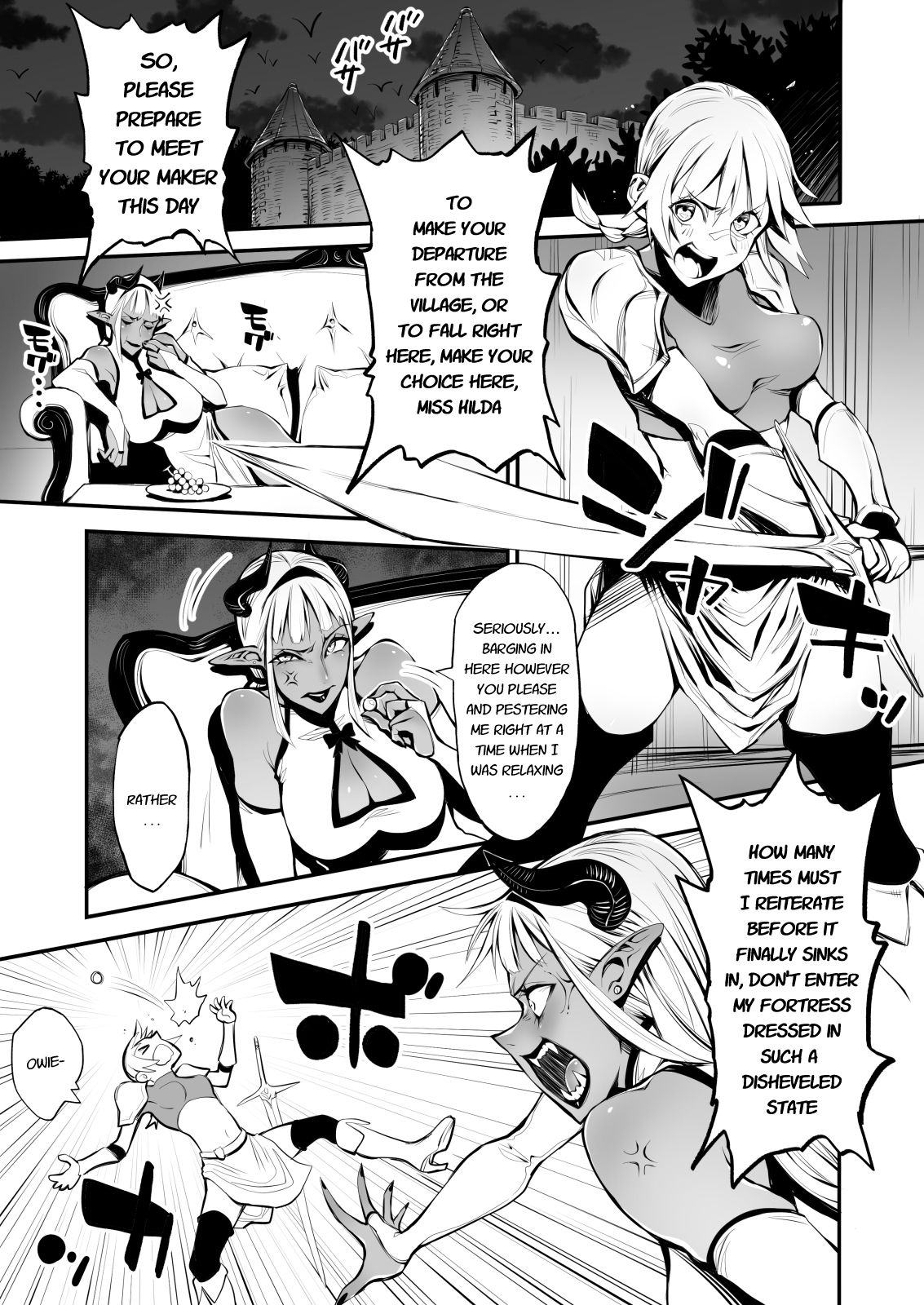 Dappun Majo to Futanari Kenshi page 3 full