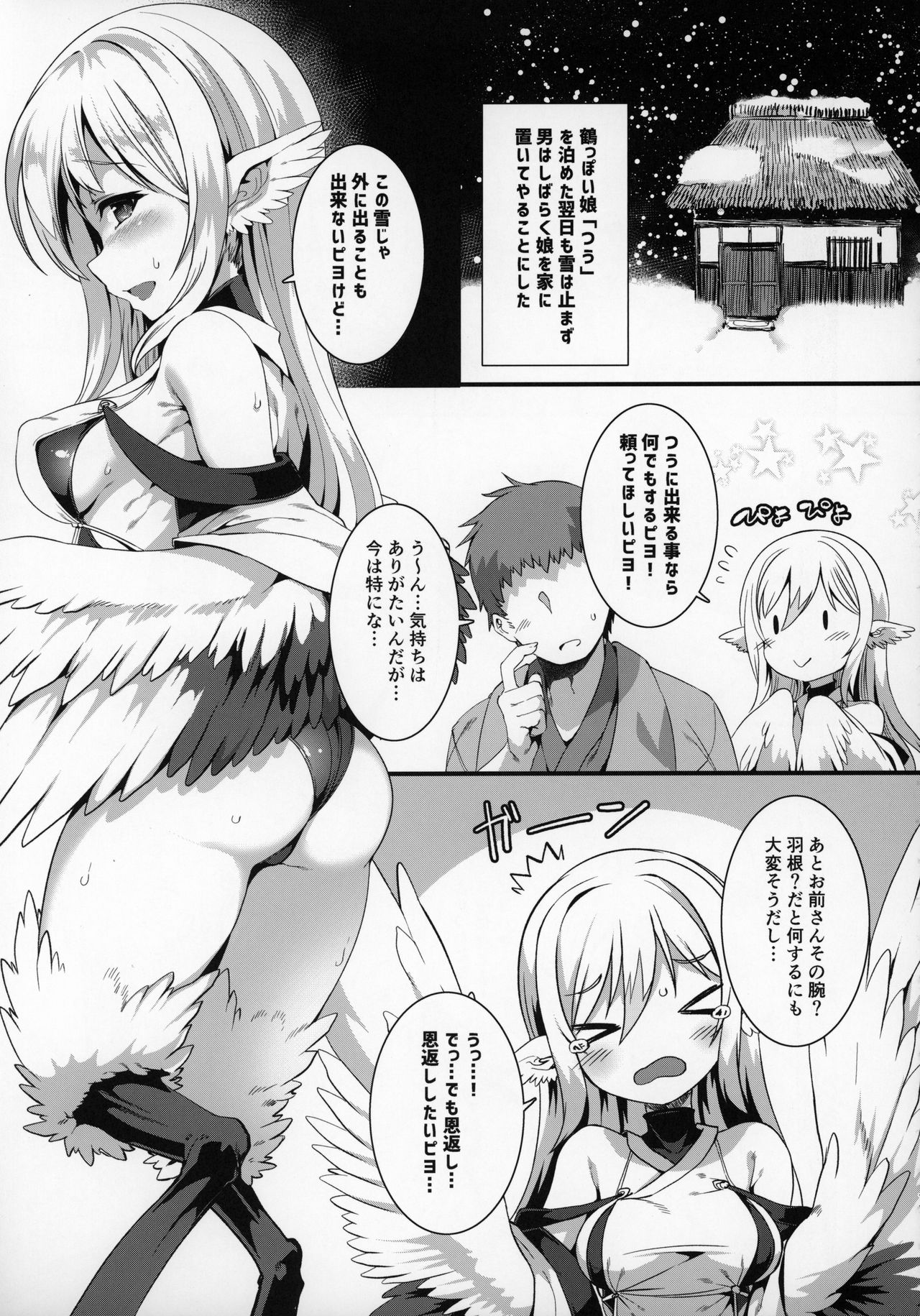 Tsuru Harpy no Ongaeshi page 10 full