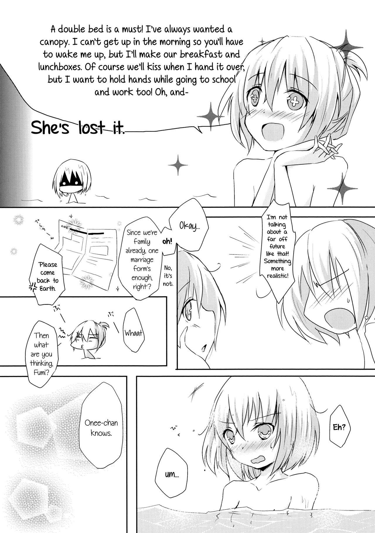 Shoujo Peony  =TV & Yuri-ism= page 6 full