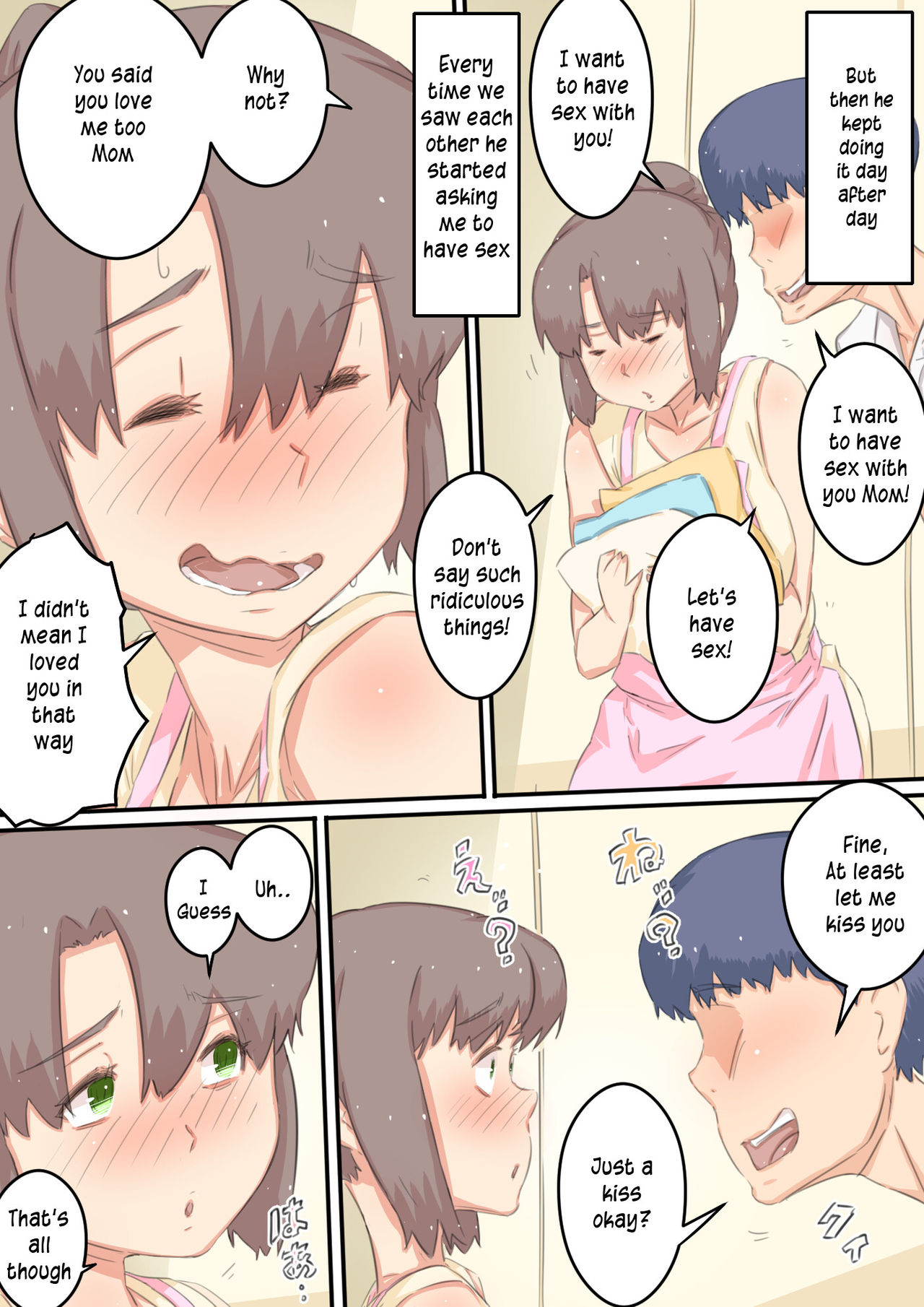 Watashi ga Musuko no ○○ o Haramu made no... Wagaya no Jijou. | My Home Life That Led to Me Carrying My Son’s Child page 5 full