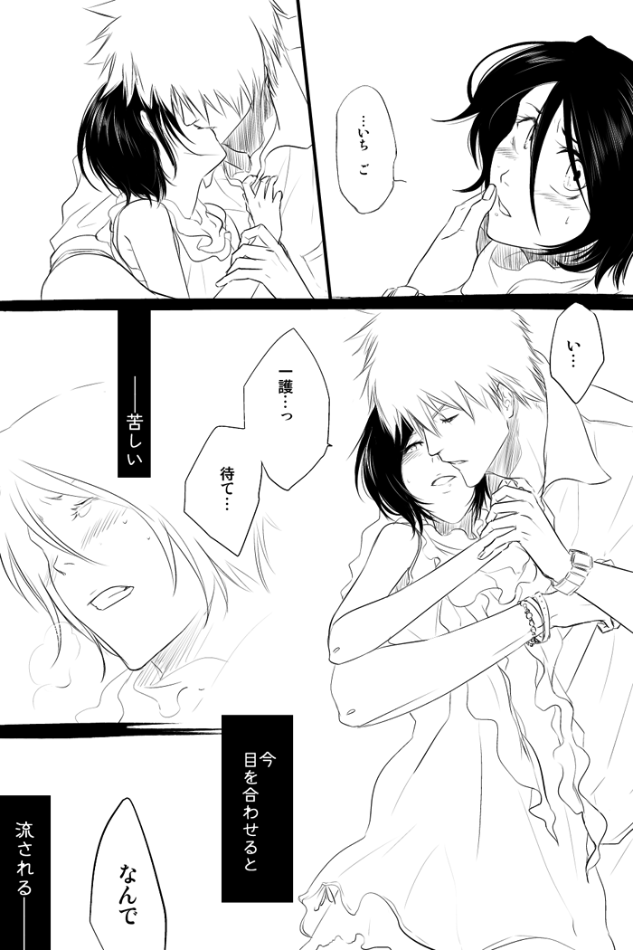 私たちにしか分からない言葉で約束を交わそう。 bleach page 5 full