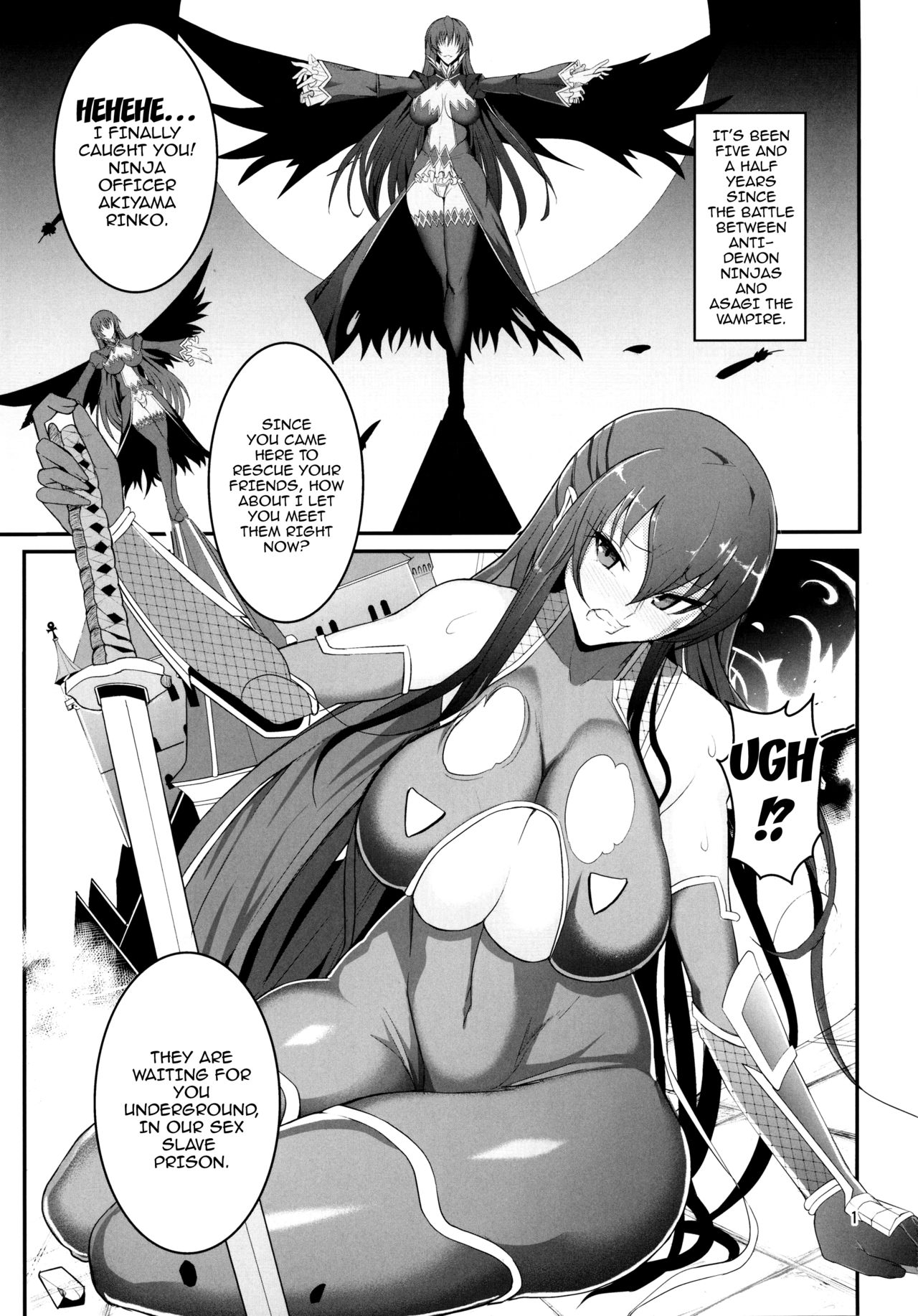 Kyuuketsuki Rinko -Kanin no Mesudorei Harem- | Vampire Rinko -Female Slave Sex Harem- page 3 full