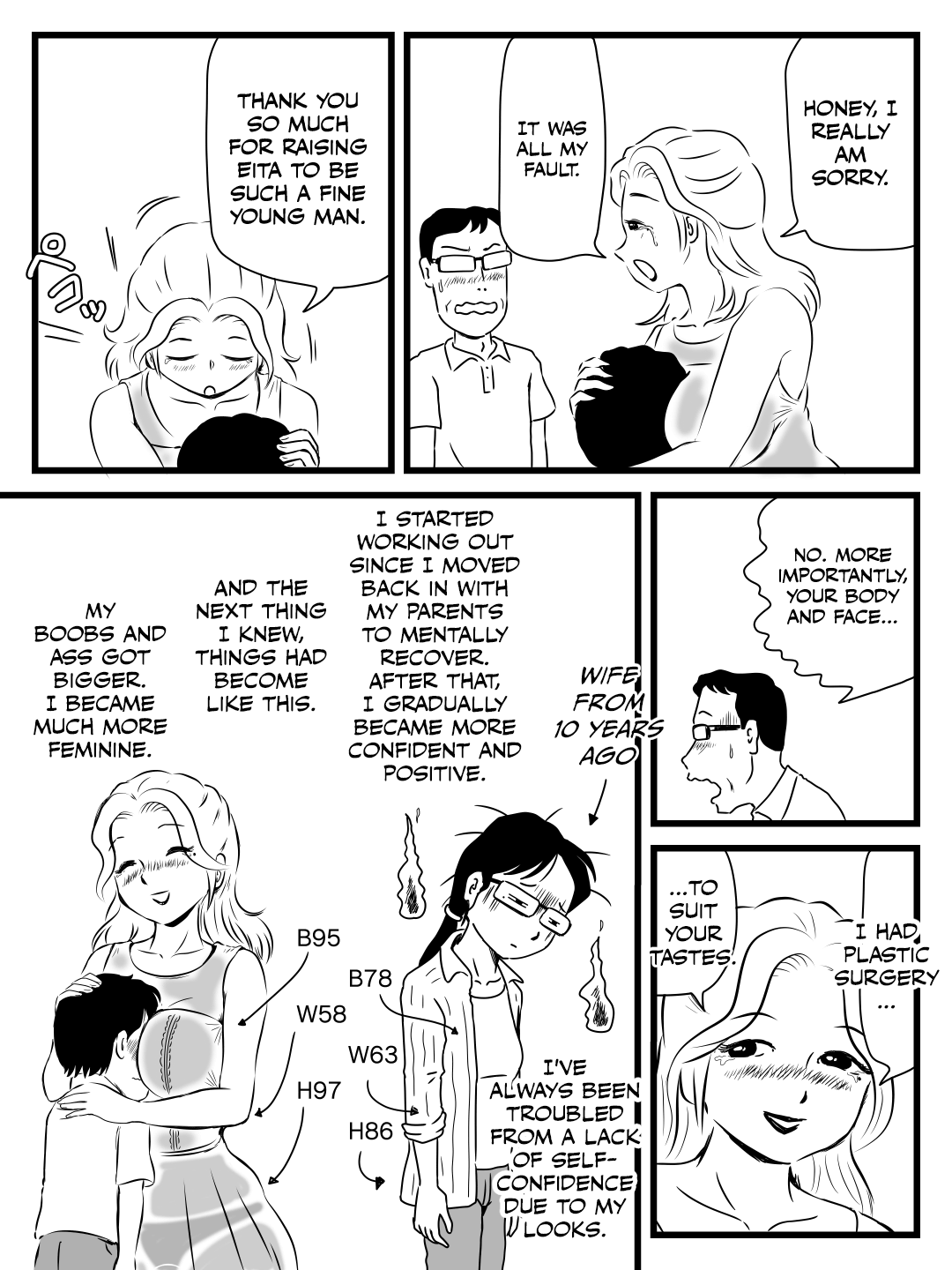 Demodori Kaa-san ga Eroku natte ita Ken | The Case Of A Mother Becoming Sexier After Moving Back In With Her Parents Post-Divorce page 7 full