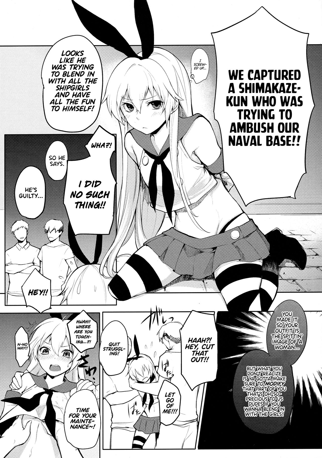 Shimakaze-kun Hokaku Keikaku | Our Plan for a Captured Shimakaze-Kun page 2 full