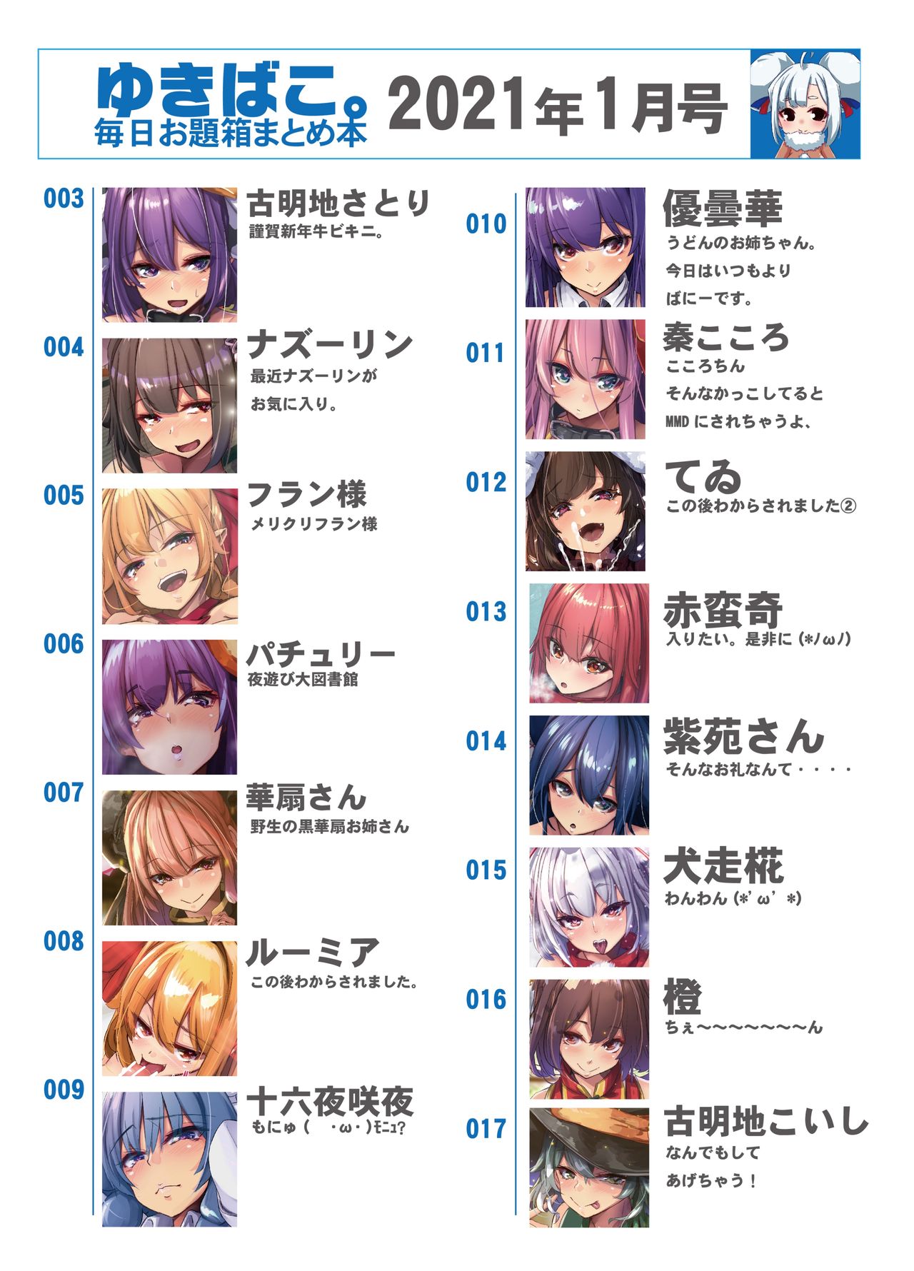 Amaama Ecchi na Gensoukyou ~Yukibako ~2021-01~ page 2 full