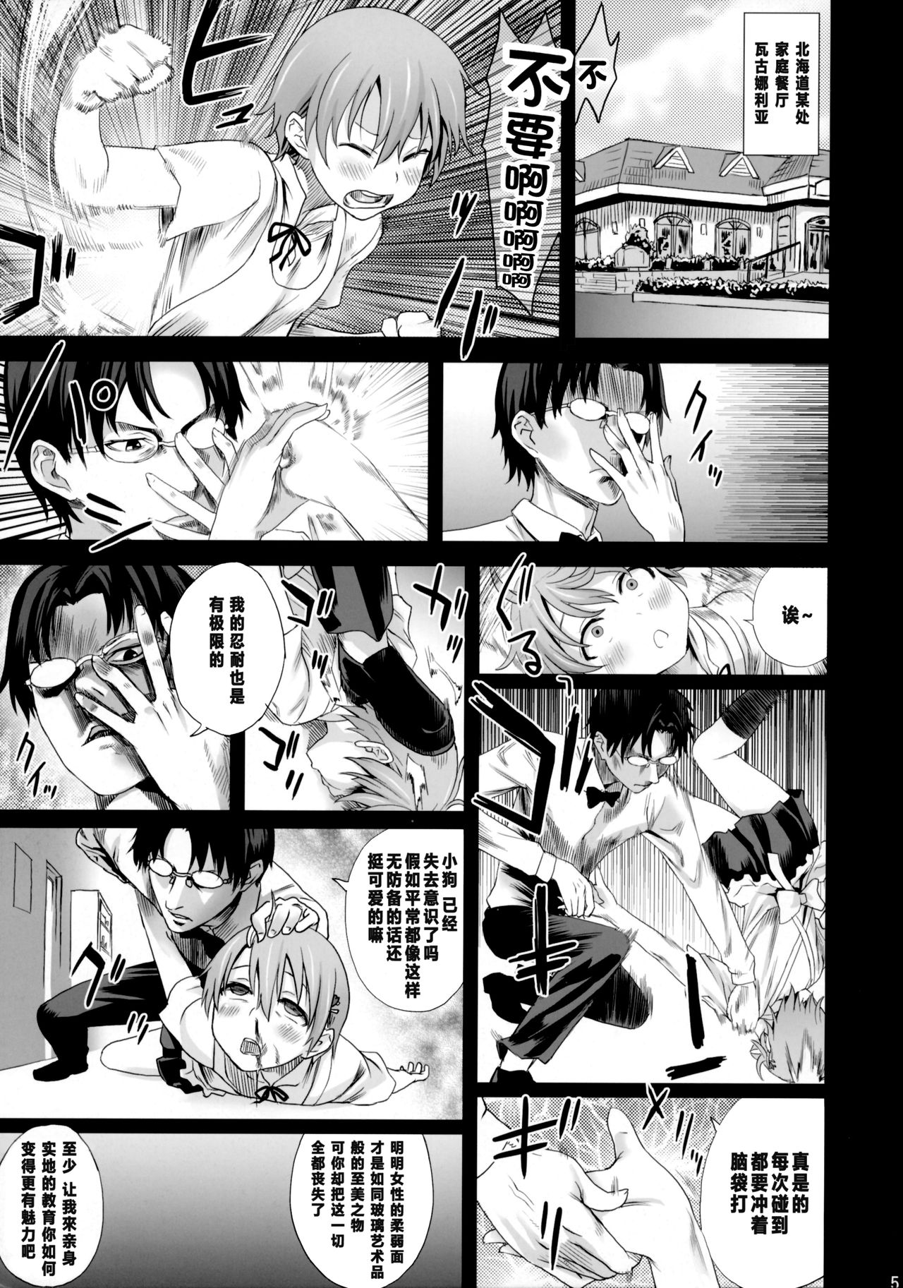 Victim Girls 9 - UnderCover Working page 5 full