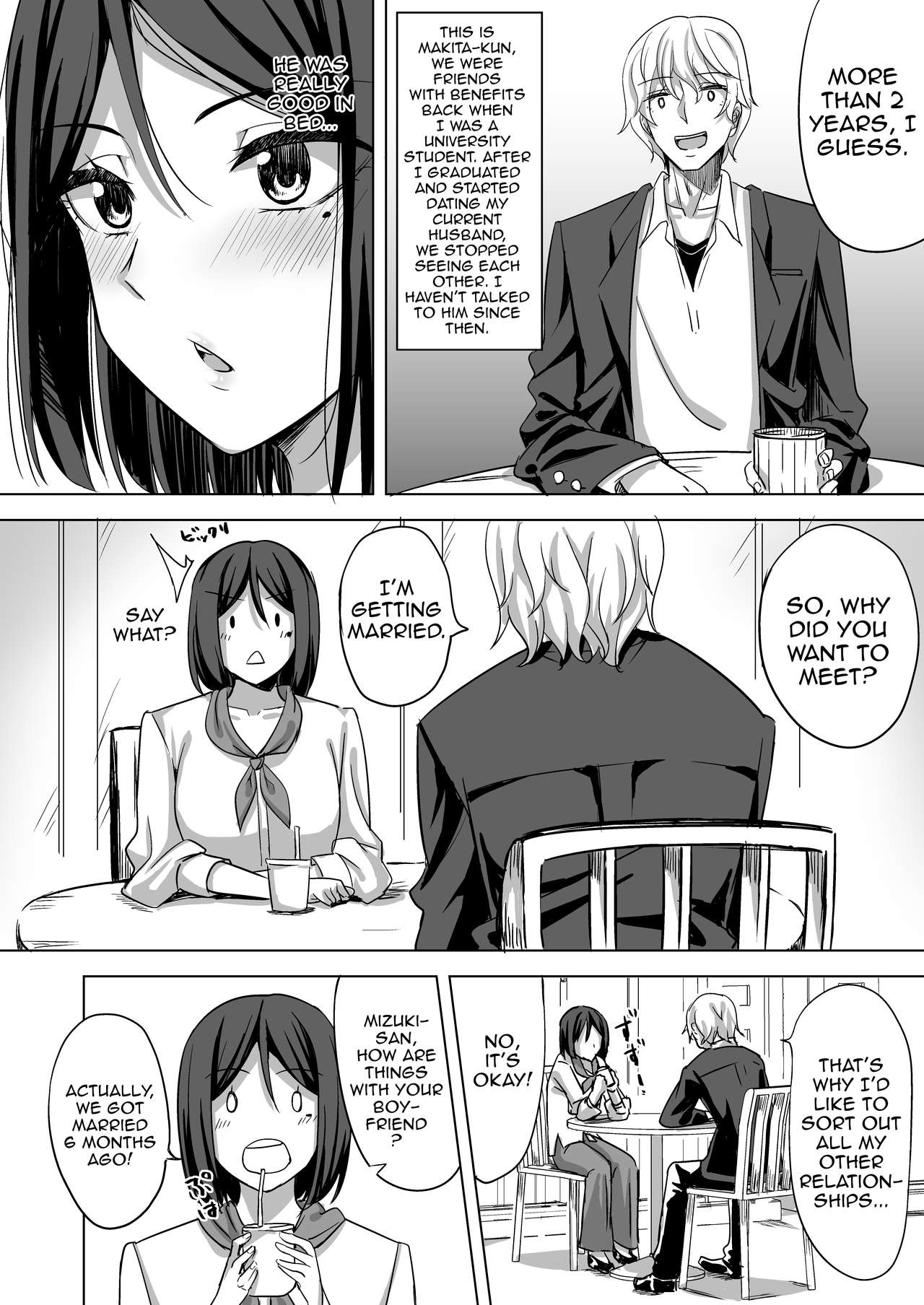 Inran Hitozuma no Uwaki Nikki "Mukashi no SeFri" | Diary Of a Cheating Housewife page 5 full