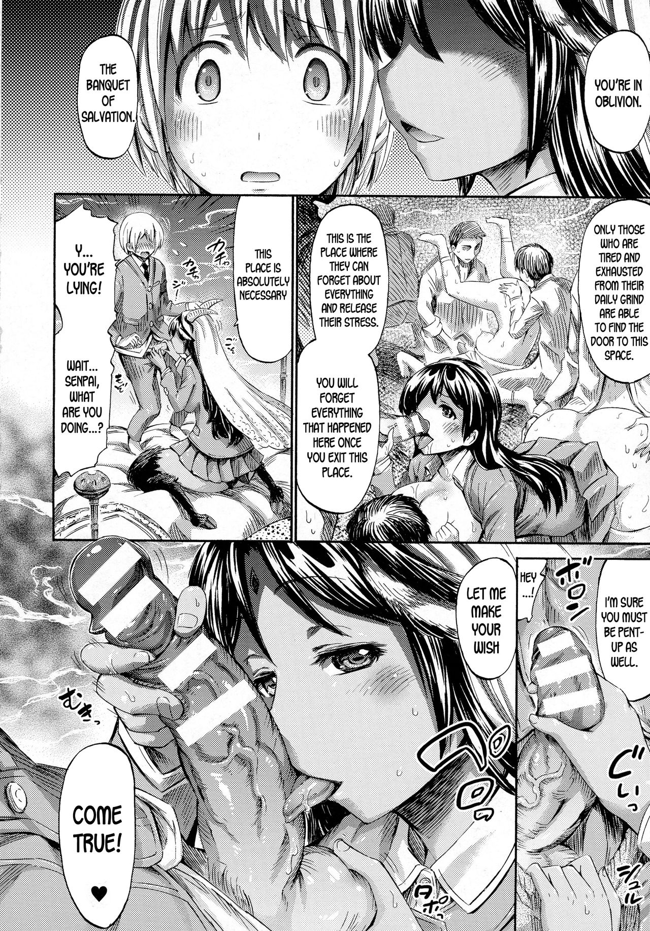 Sabbath wa Houkago, Chikashitsu de | The Sabbath happens after school, in the underground room page 4 full