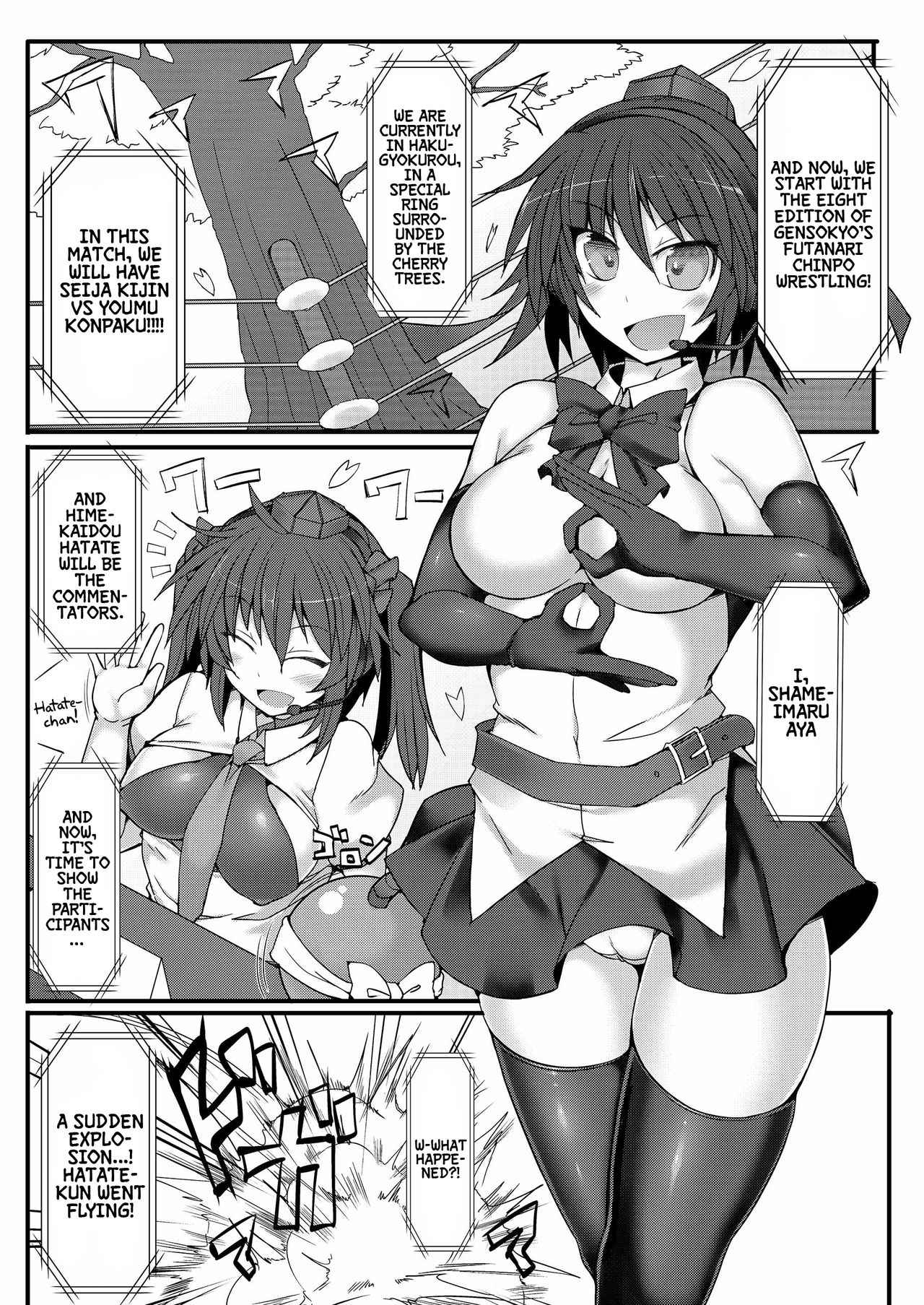 Gensoukyou Futanari Chinpo 8 Youmu vs Seija page 5 full