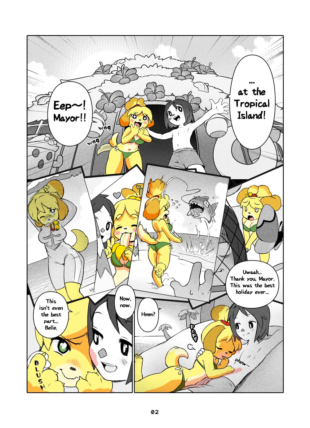 Belle's Love Vacation! page 3 full