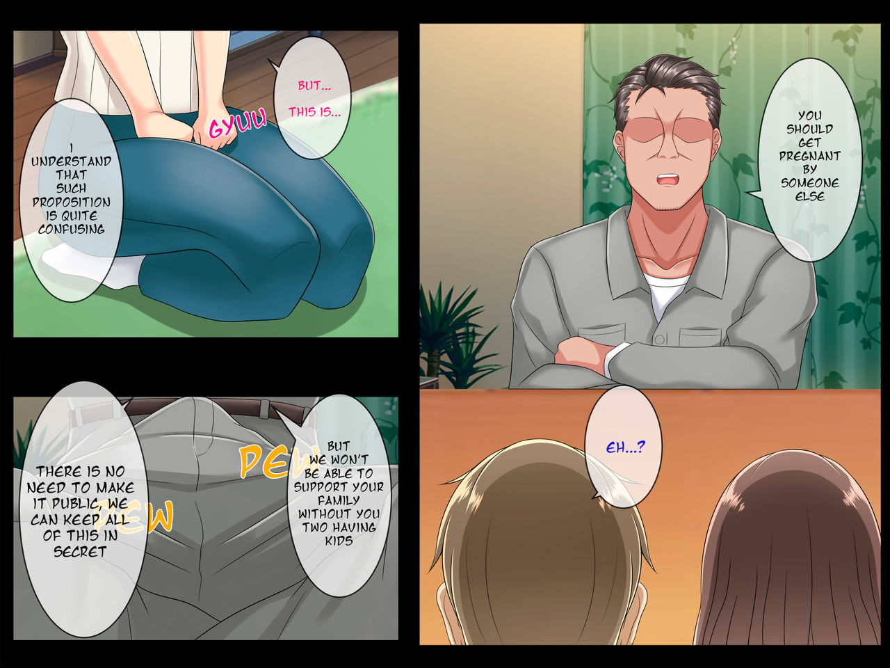 Dairi Tanetsuke NTR ~Otto no Tame ni Taninbou de Haramu Tsuma~ | Surrogate pregnancy NTR ~A wife who got pregnant by other man because of her husband~ page 7 full