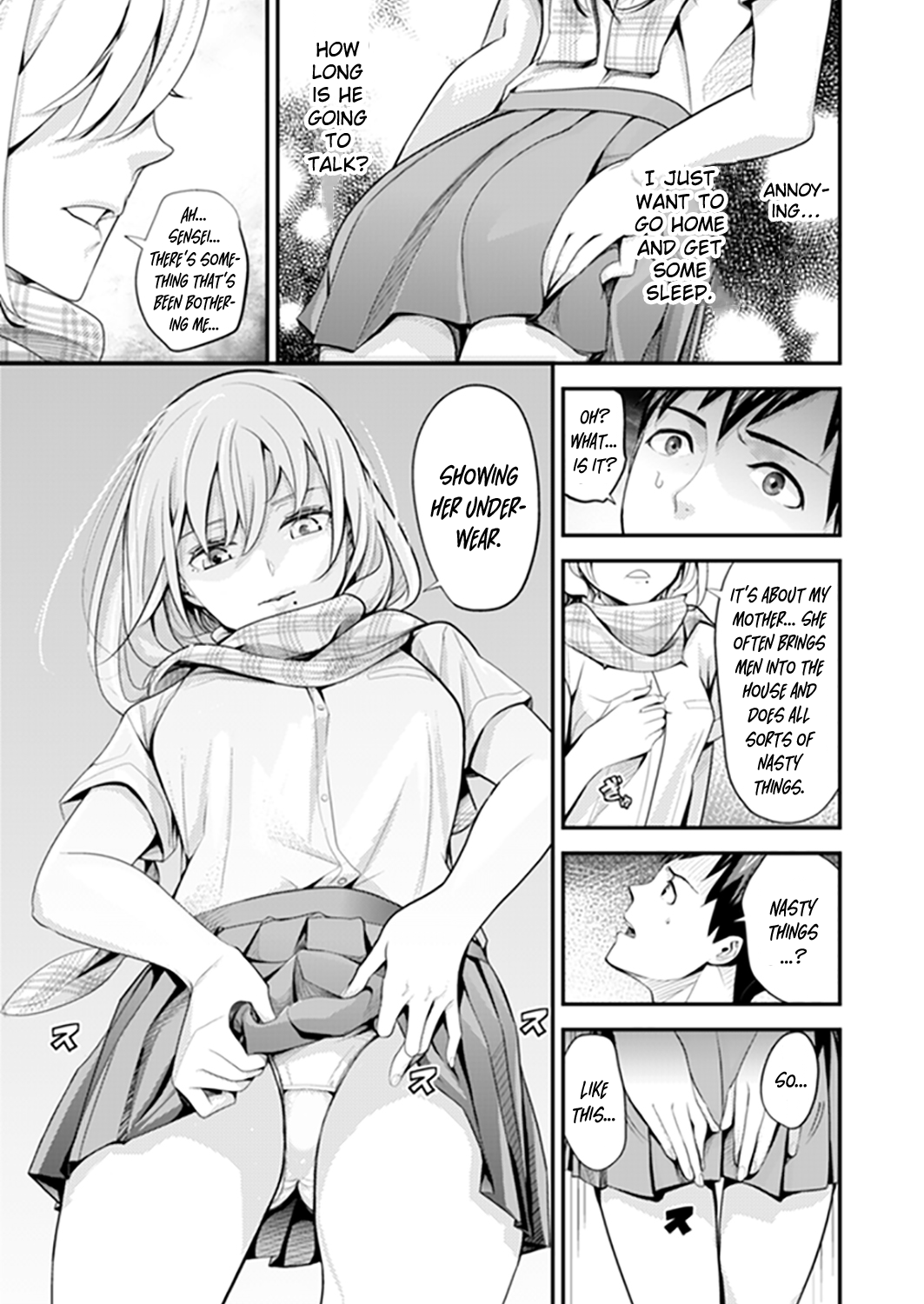Kyou, Sensei to Hajimete o. - Kizutsuku Made Tsuyoku Daite - chapters 1--3 page 9 full