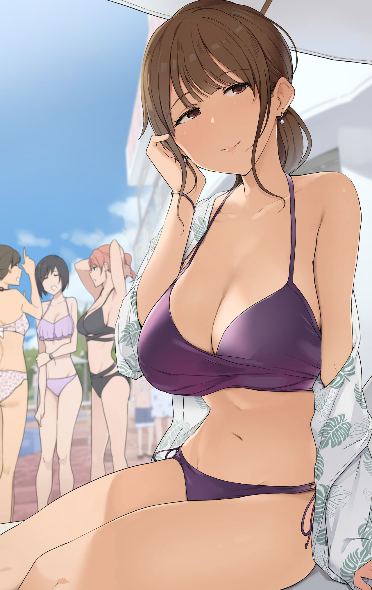 Fudan wa Amaama na Onee-san ni Kintama Karappo ni Naru made Oshioki sareru Hanashi | When an Onee-San Who Is Usually Sweet Punishes Me Until My Balls Are Dry page 2 full