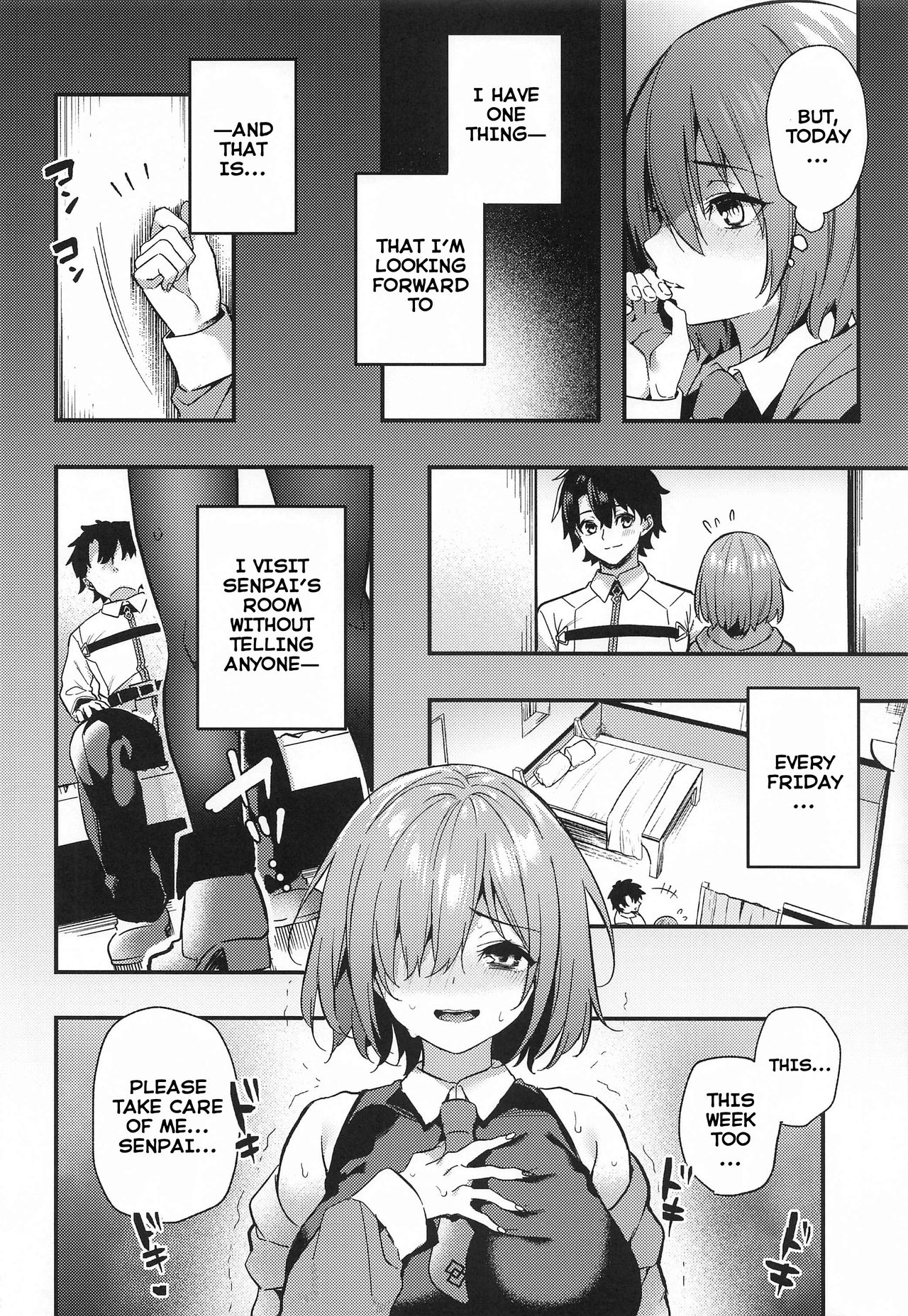 Kinyoubi wa Ai ni Yuki Mash | Meeting with Mash on Friday page 4 full
