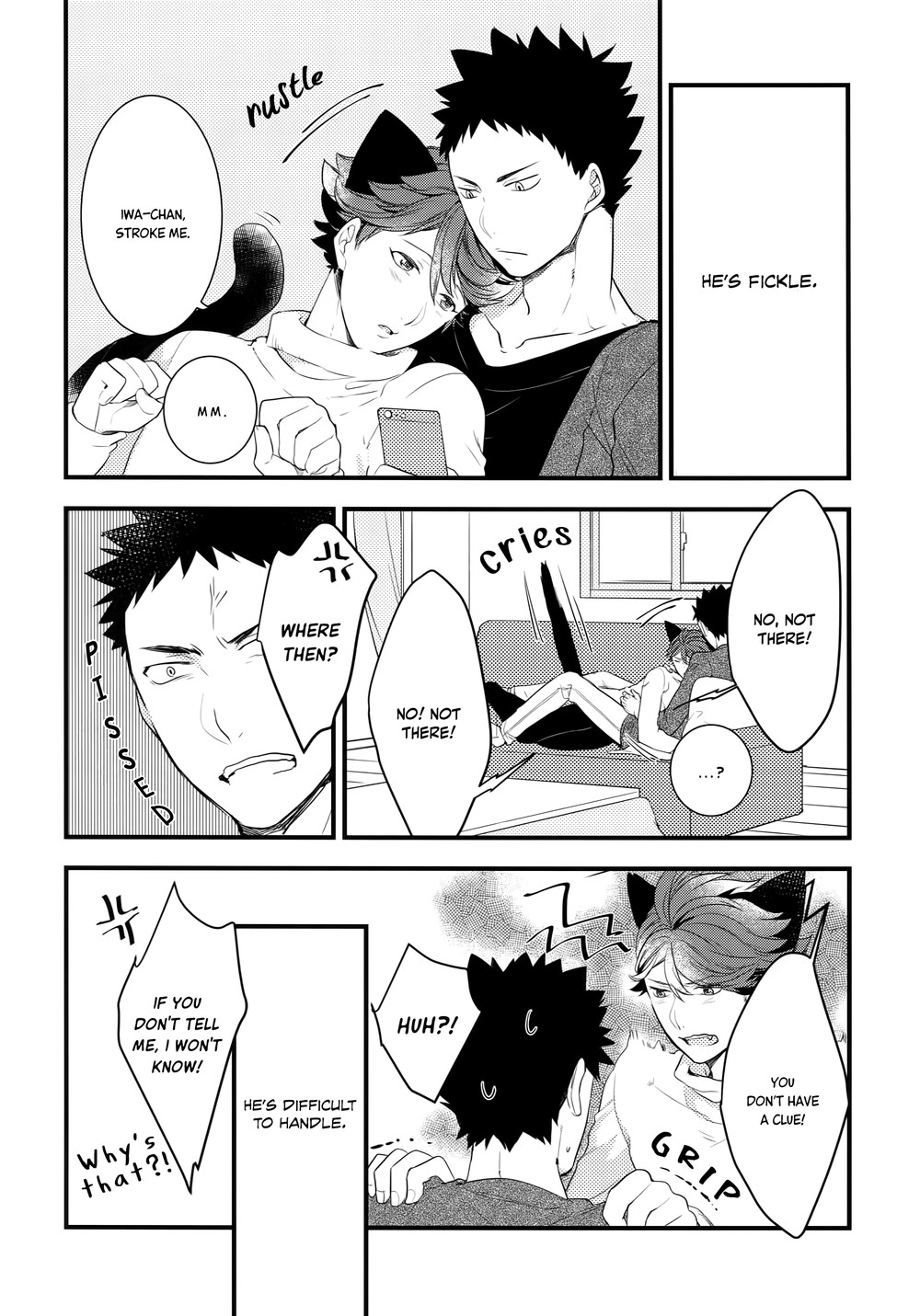 Iwa-chan no Neko ni Naritai 2 page 5 full